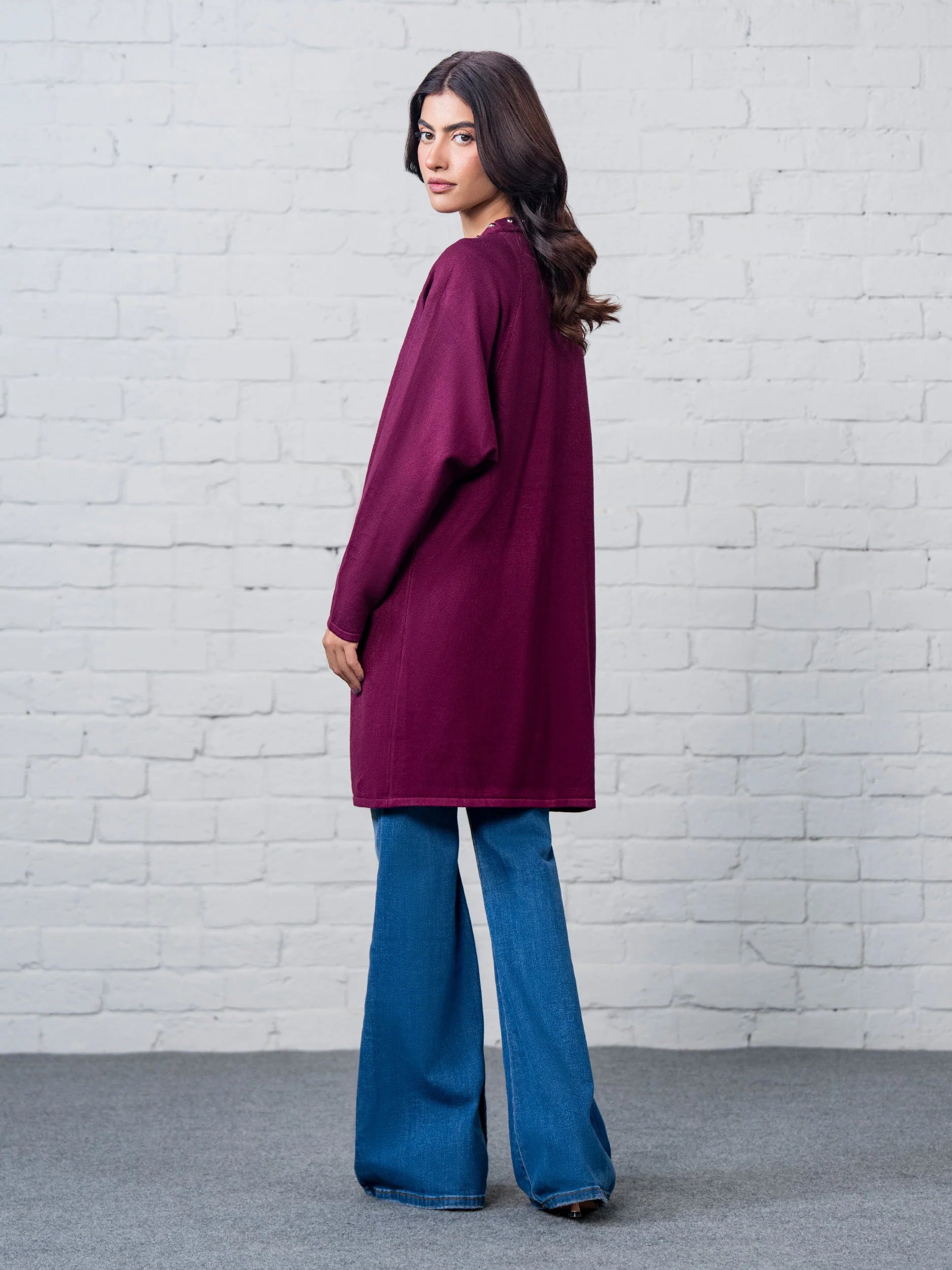 Woolen Blend Cardigan - Image 4