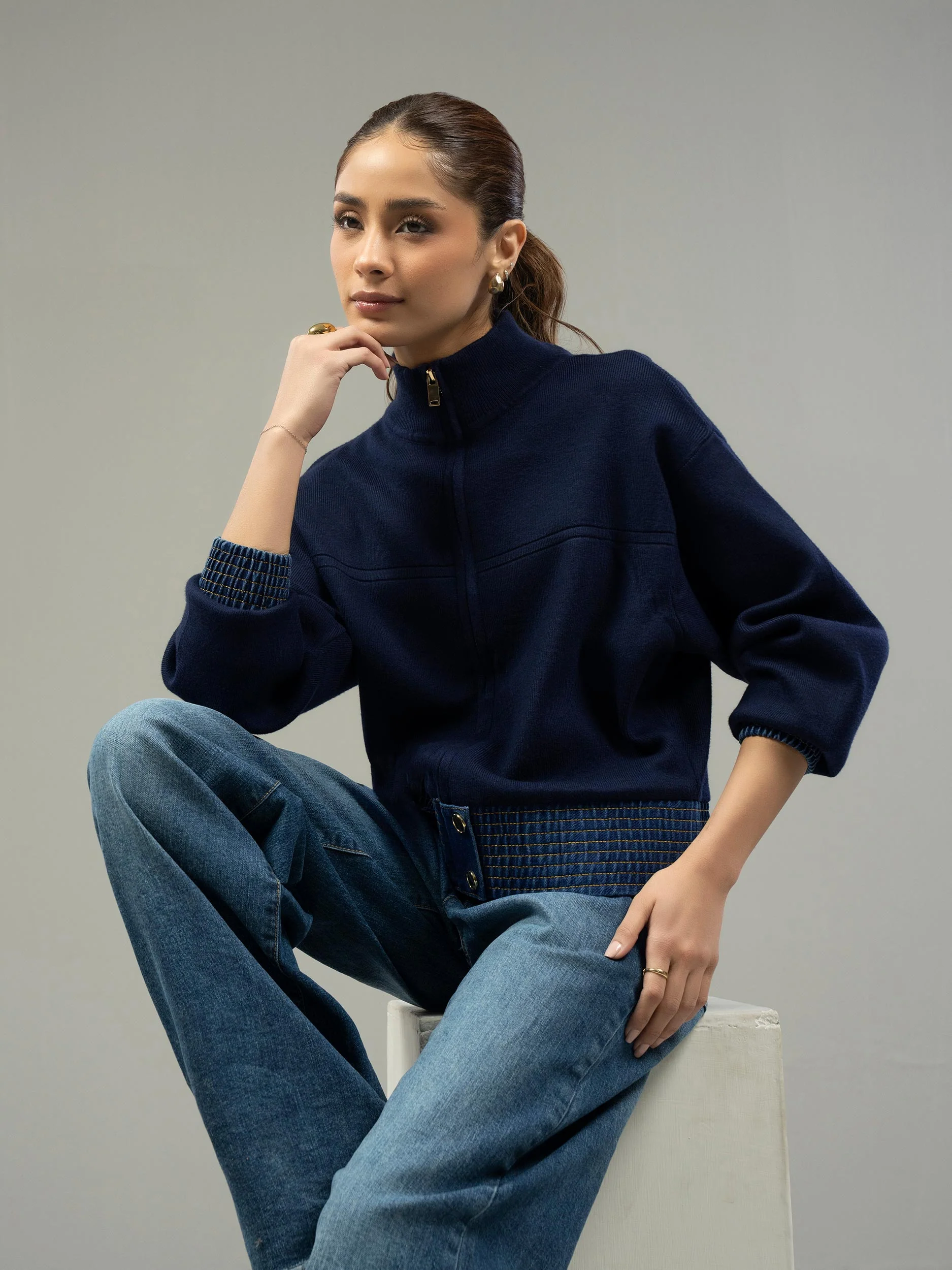 Cropped Jacket - Image 5