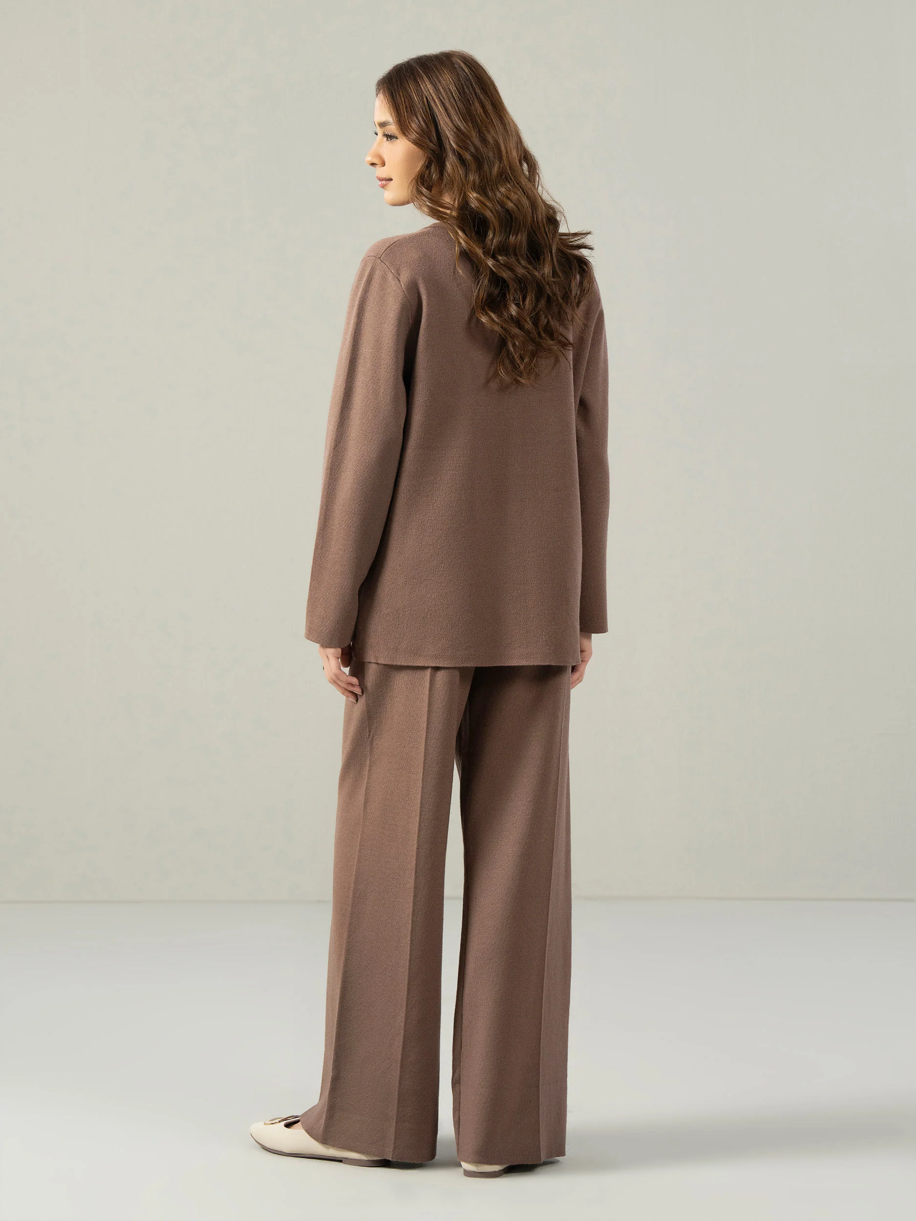 Knitted Co-ord Set- Embroidered - Image 3