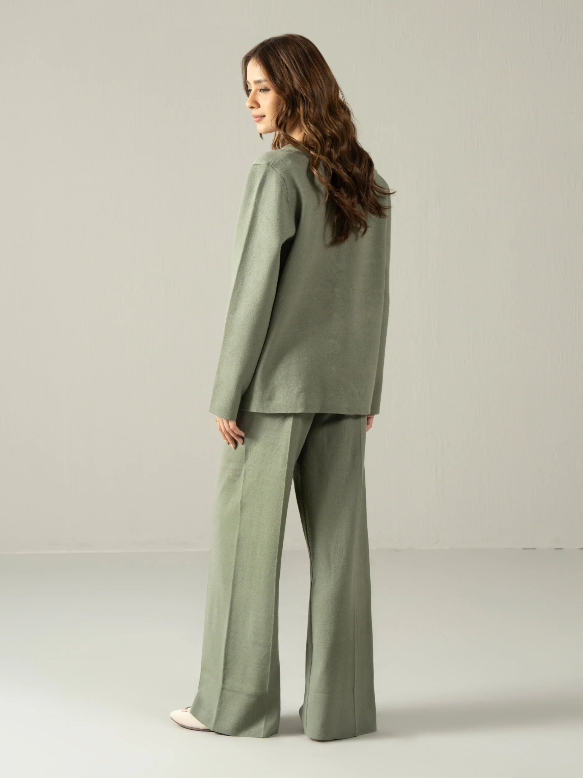 Knitted Co-ord Set- Embroidered - Image 3