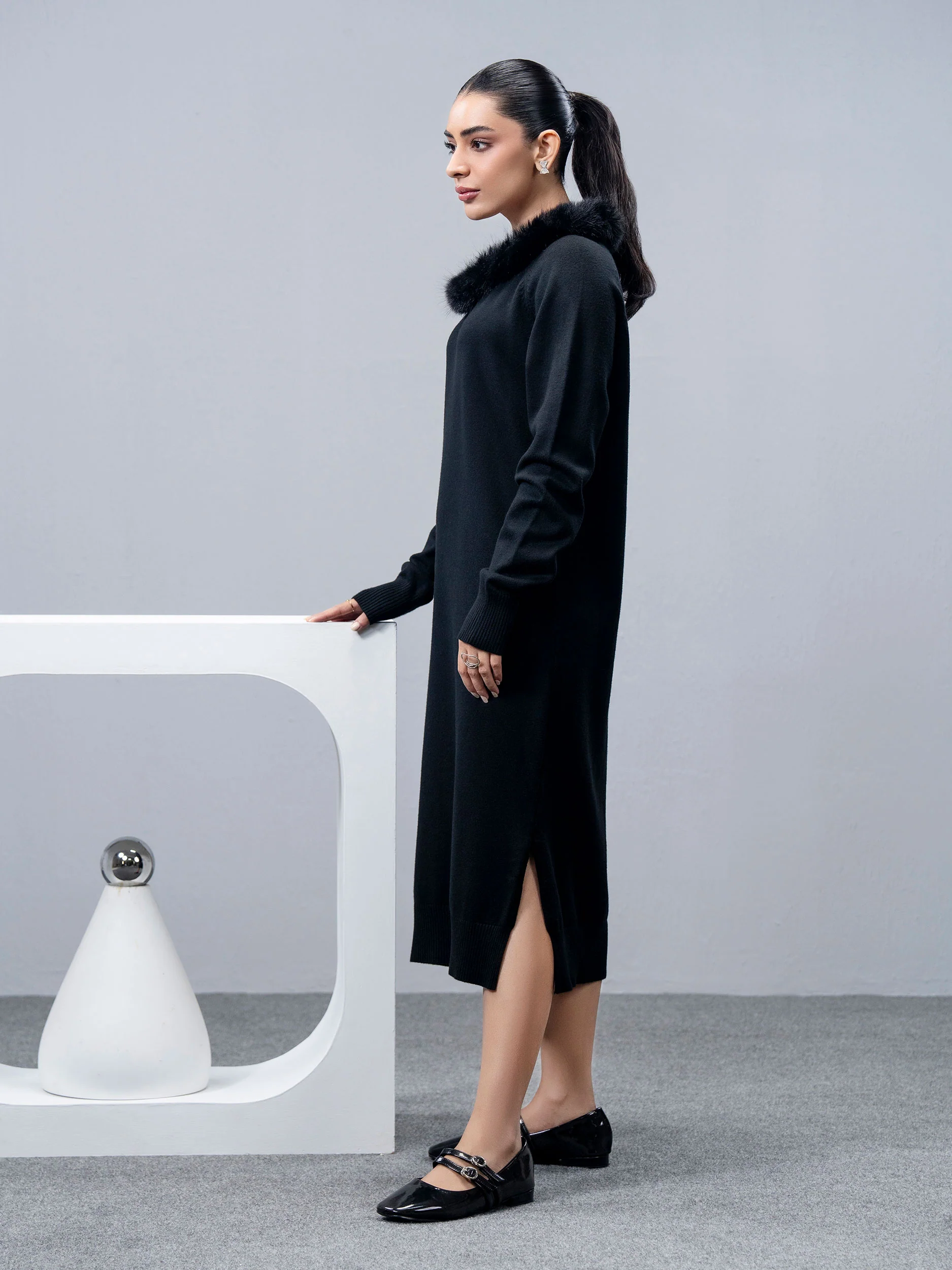 Knitted Dress - Image 3