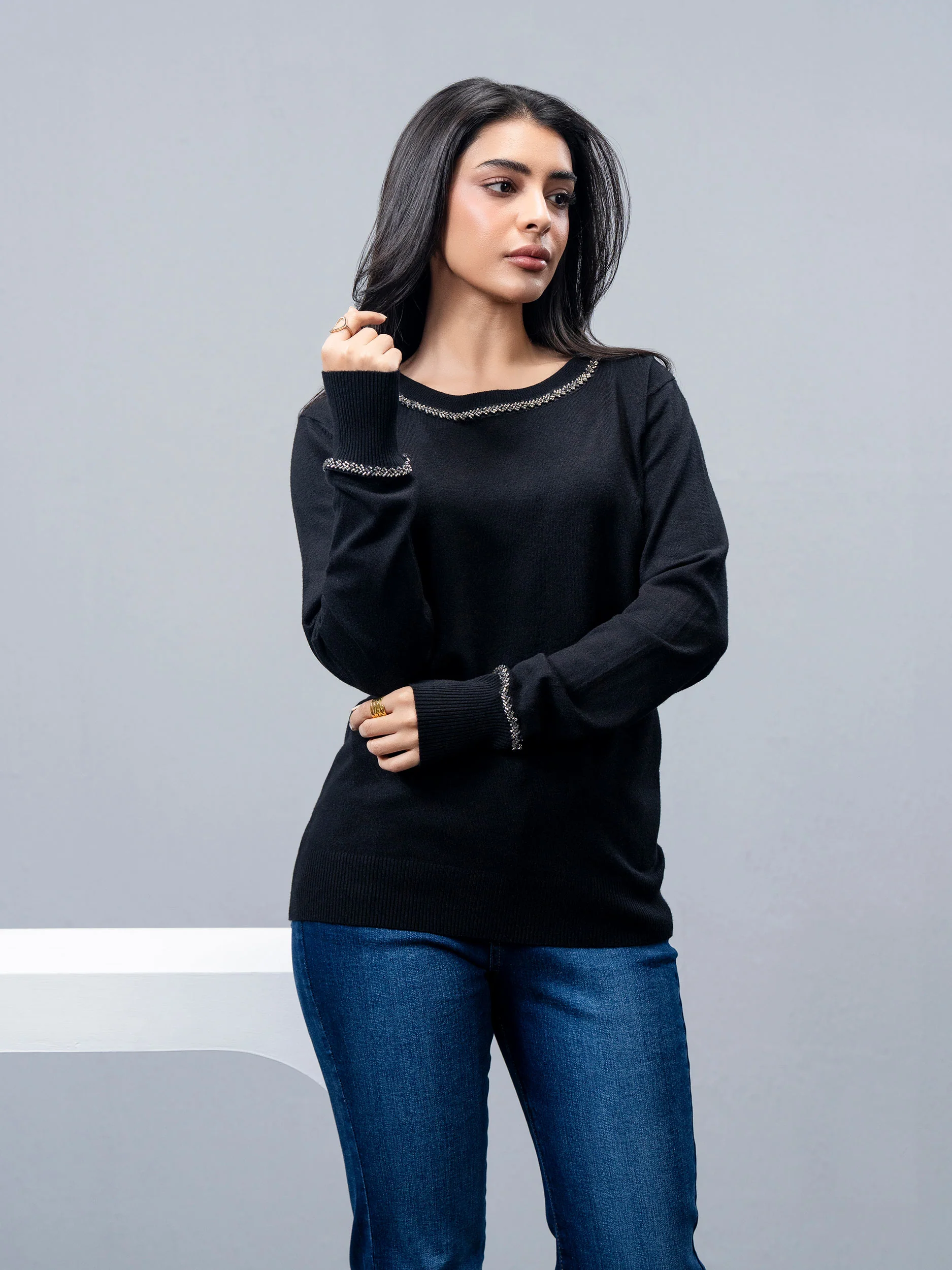 Woolen Blend Sweater - Image 2