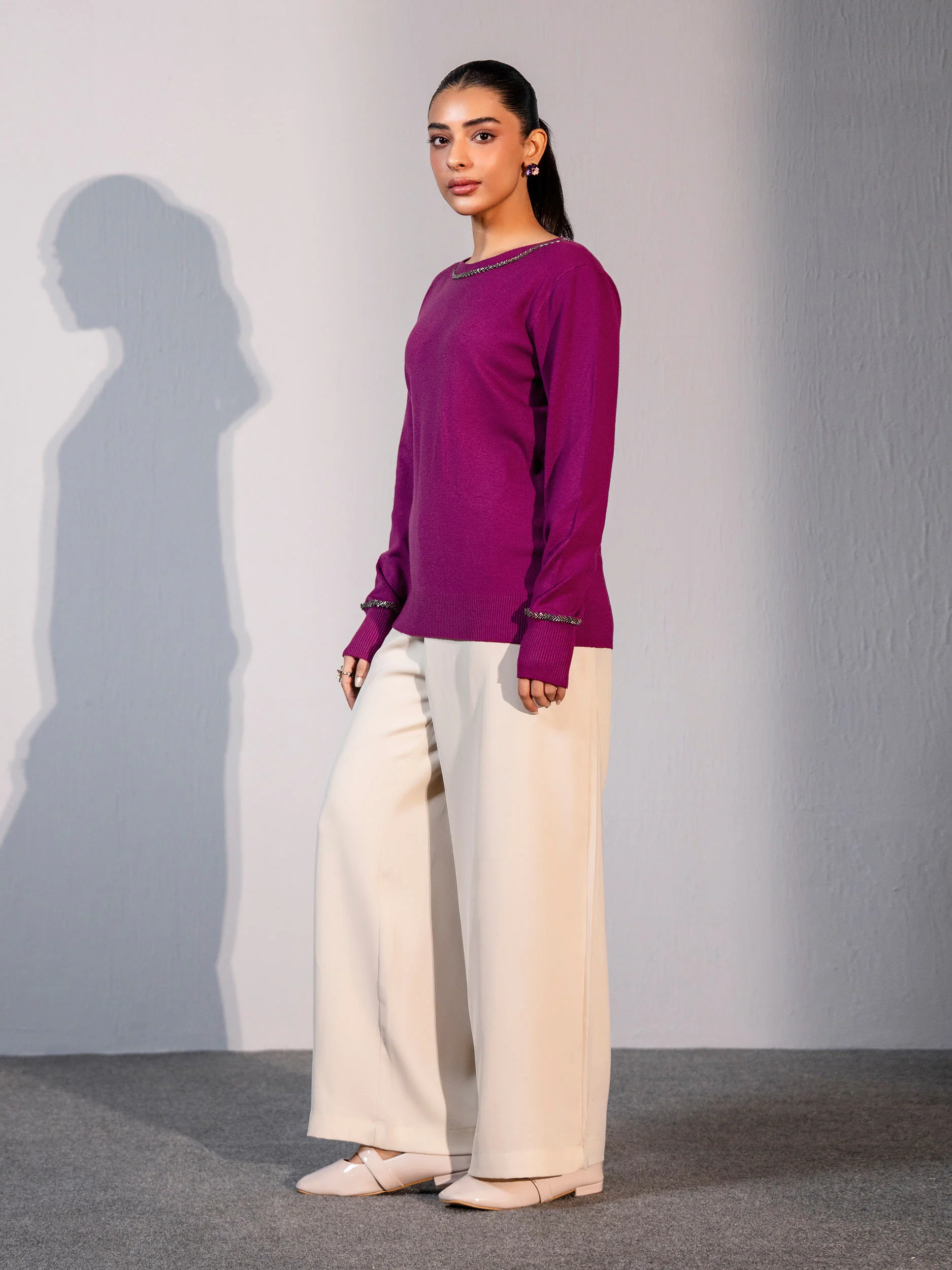 Woolen Blend Sweater - Image 3