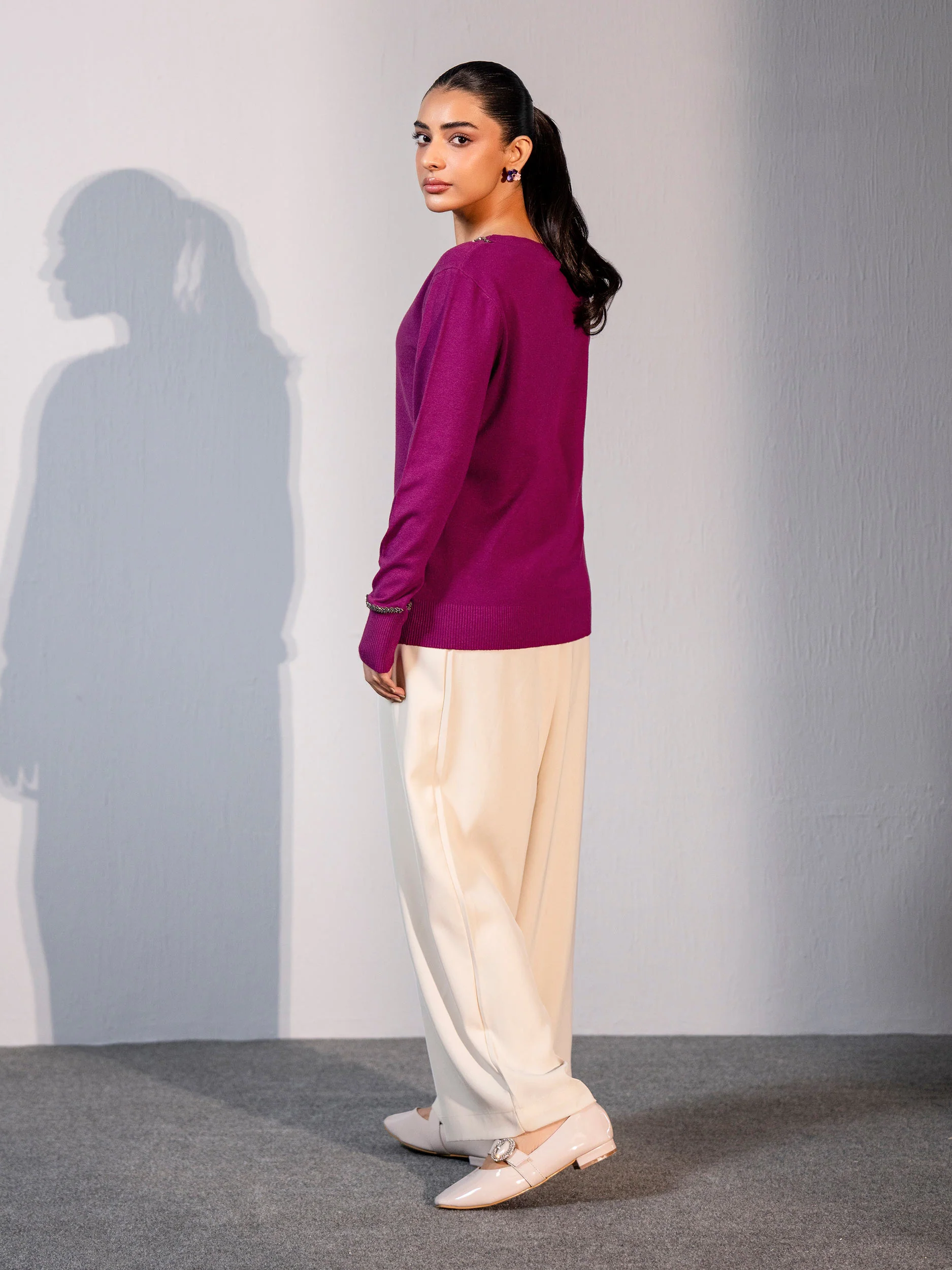 Woolen Blend Sweater - Image 4