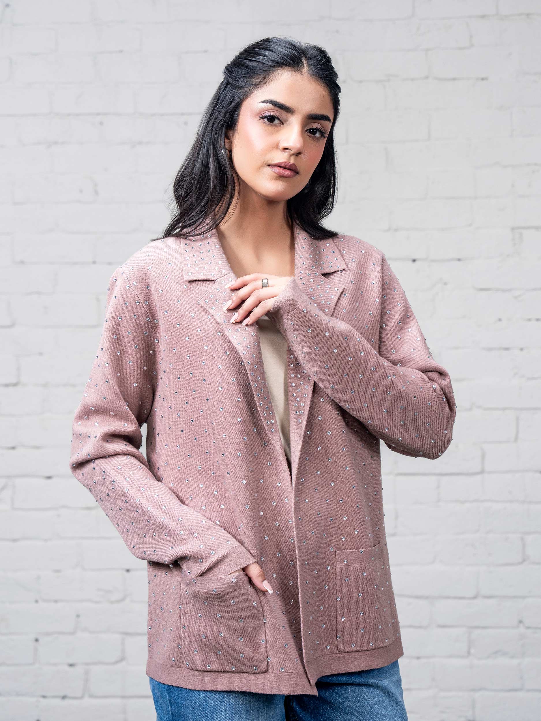 Knitted Blazer - Image 4