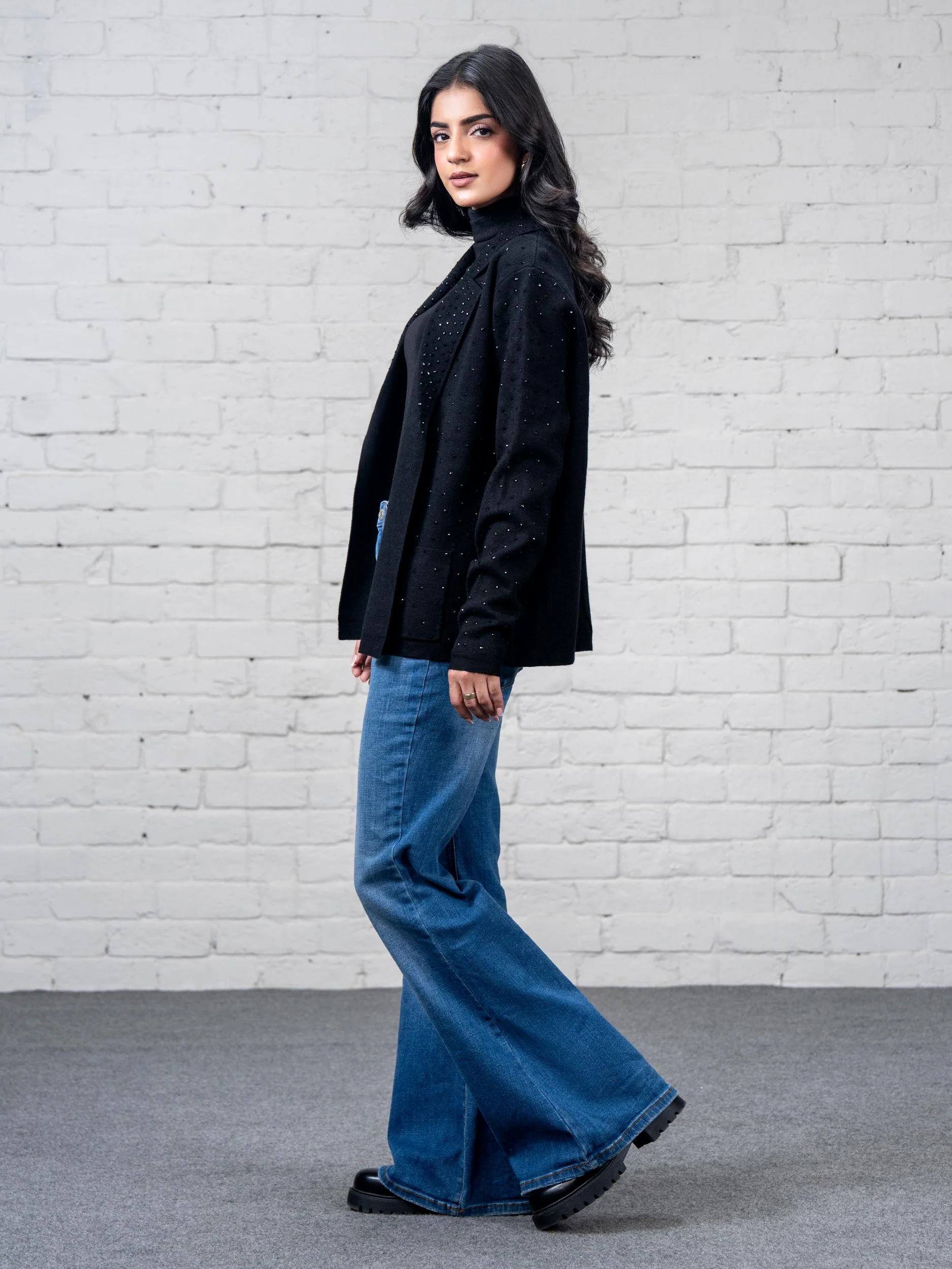 Knitted Blazer - Image 3
