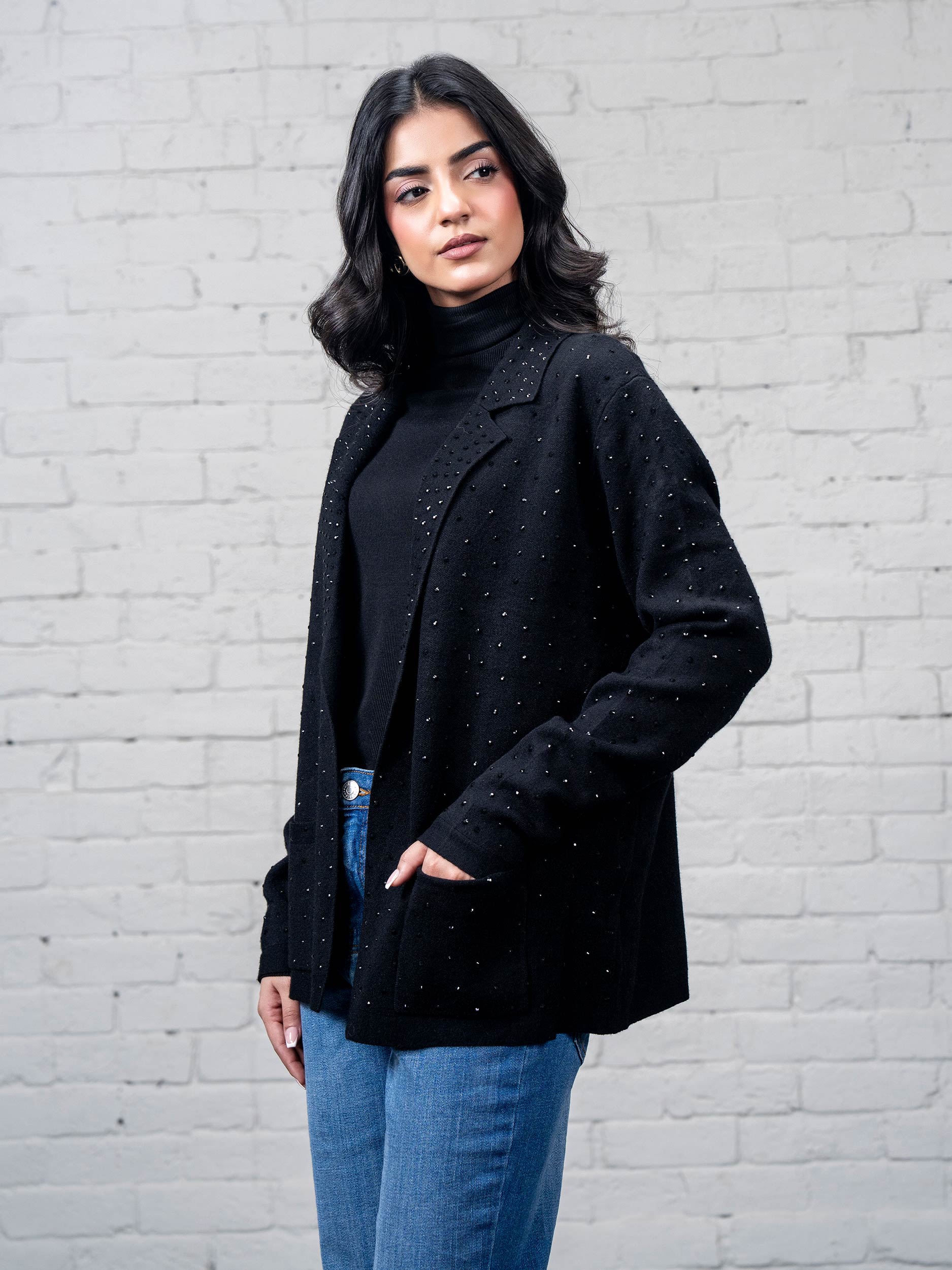Knitted Blazer - Image 4