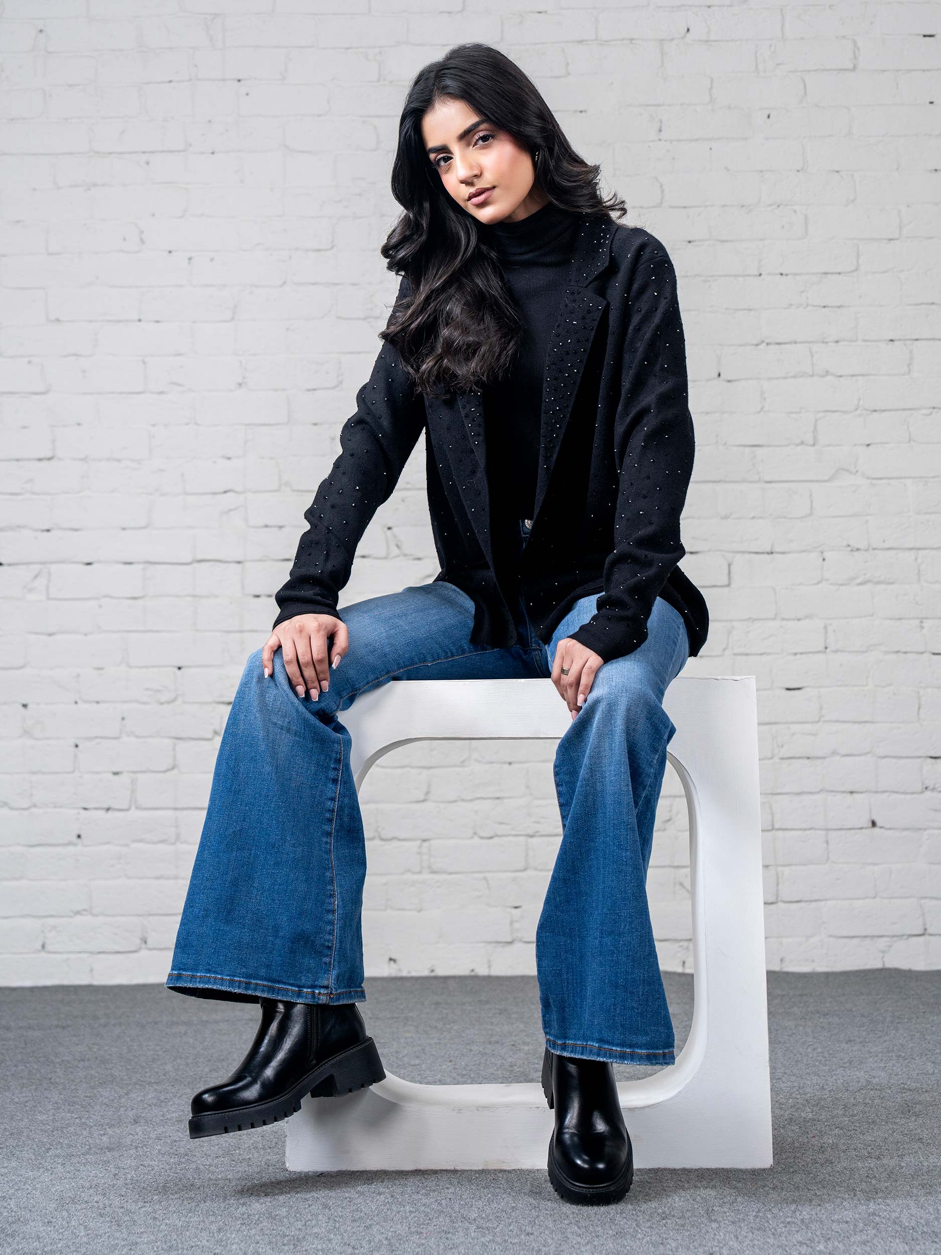 Knitted Blazer - Image 5