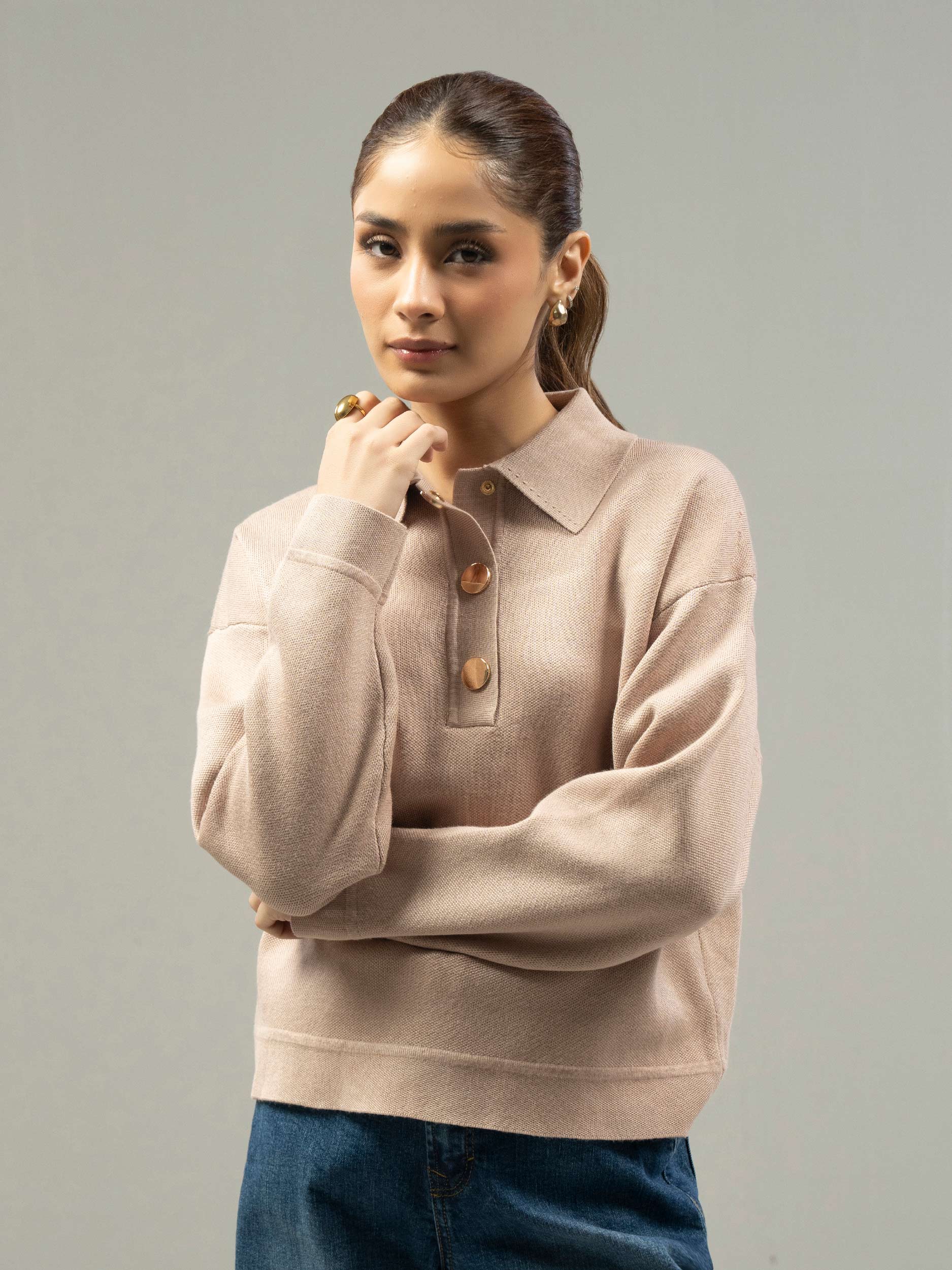 Knitted Sweater - Image 2