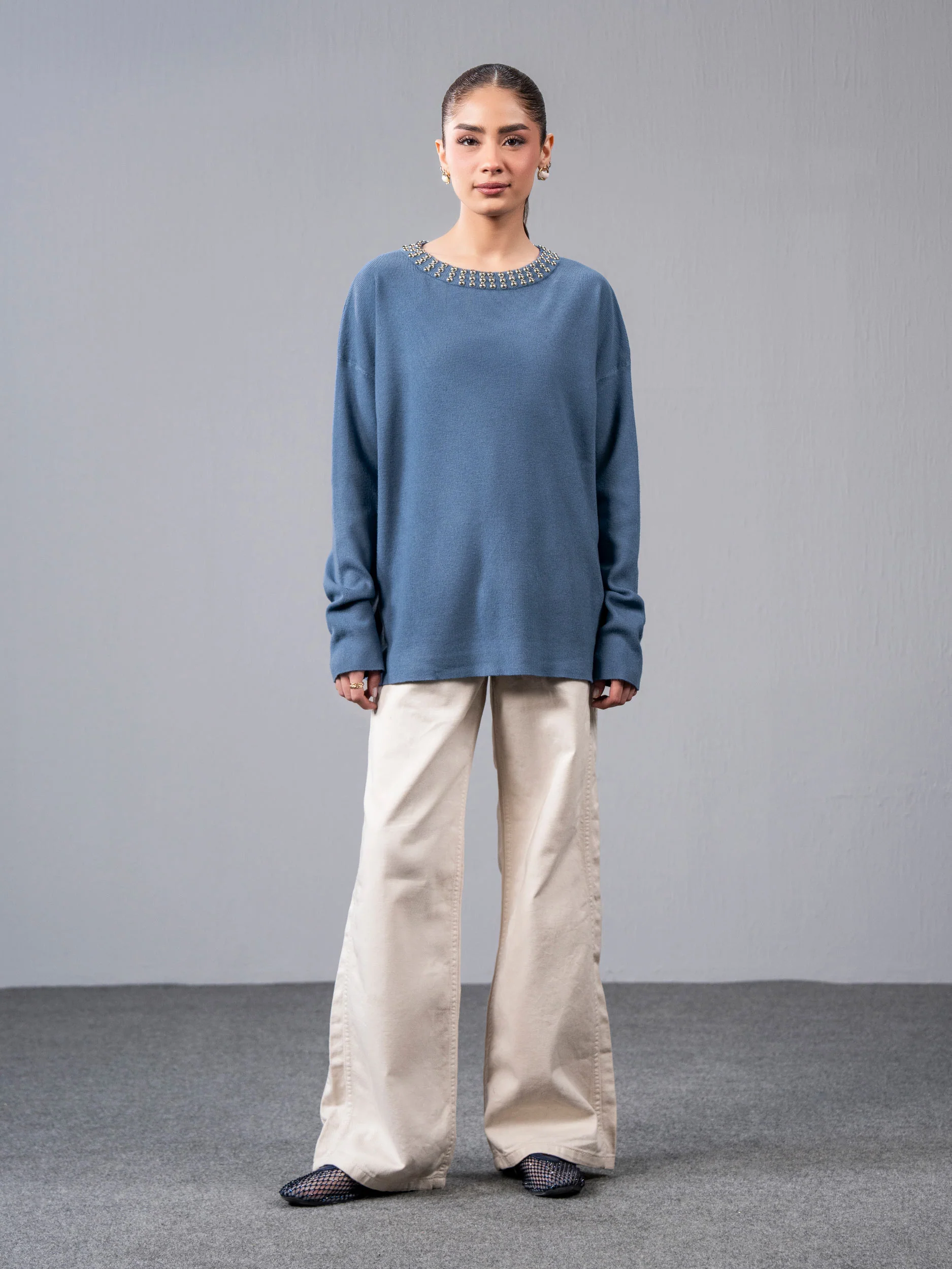 Knitted Sweater - Image 3