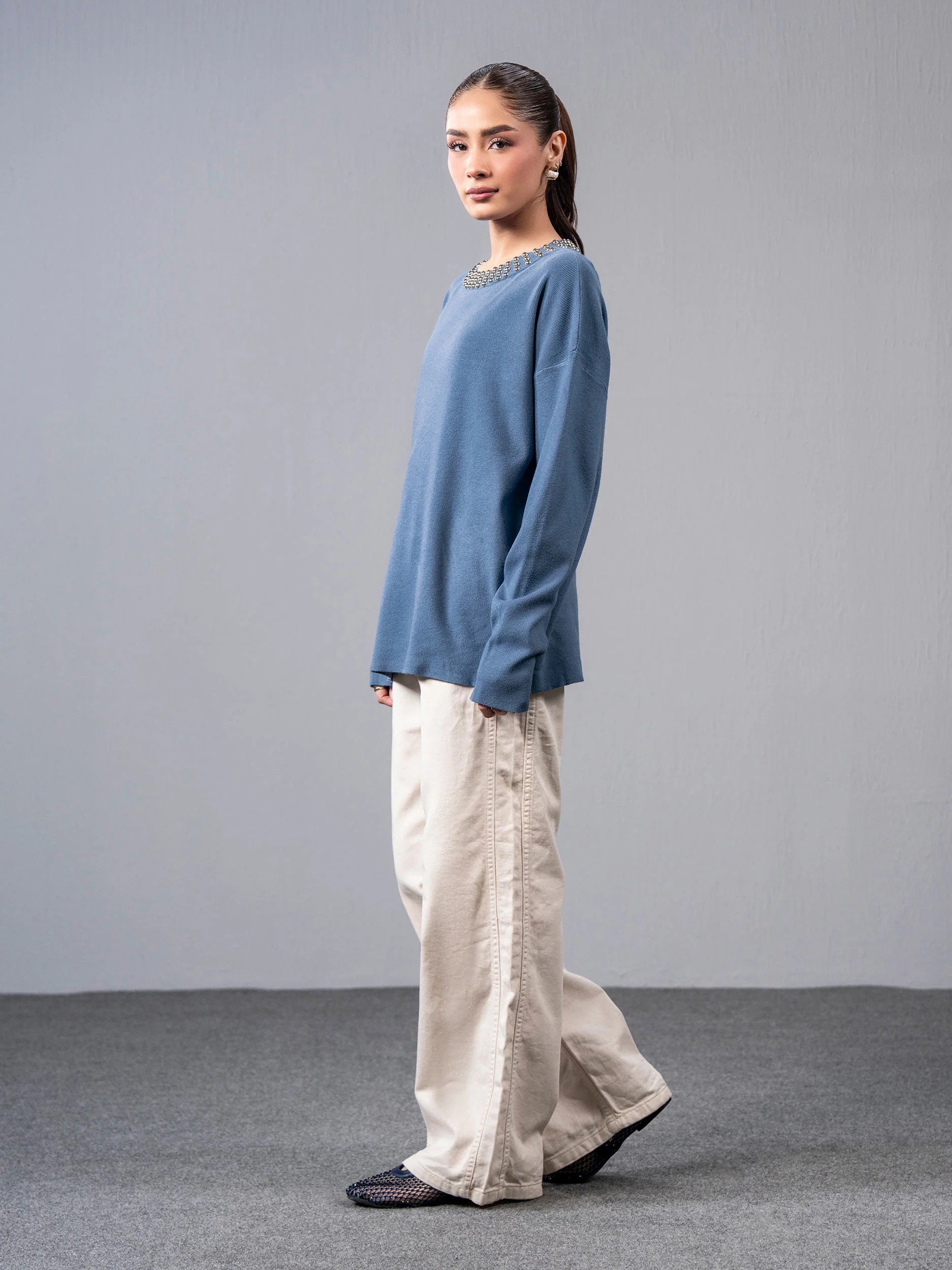 Knitted Sweater - Image 4