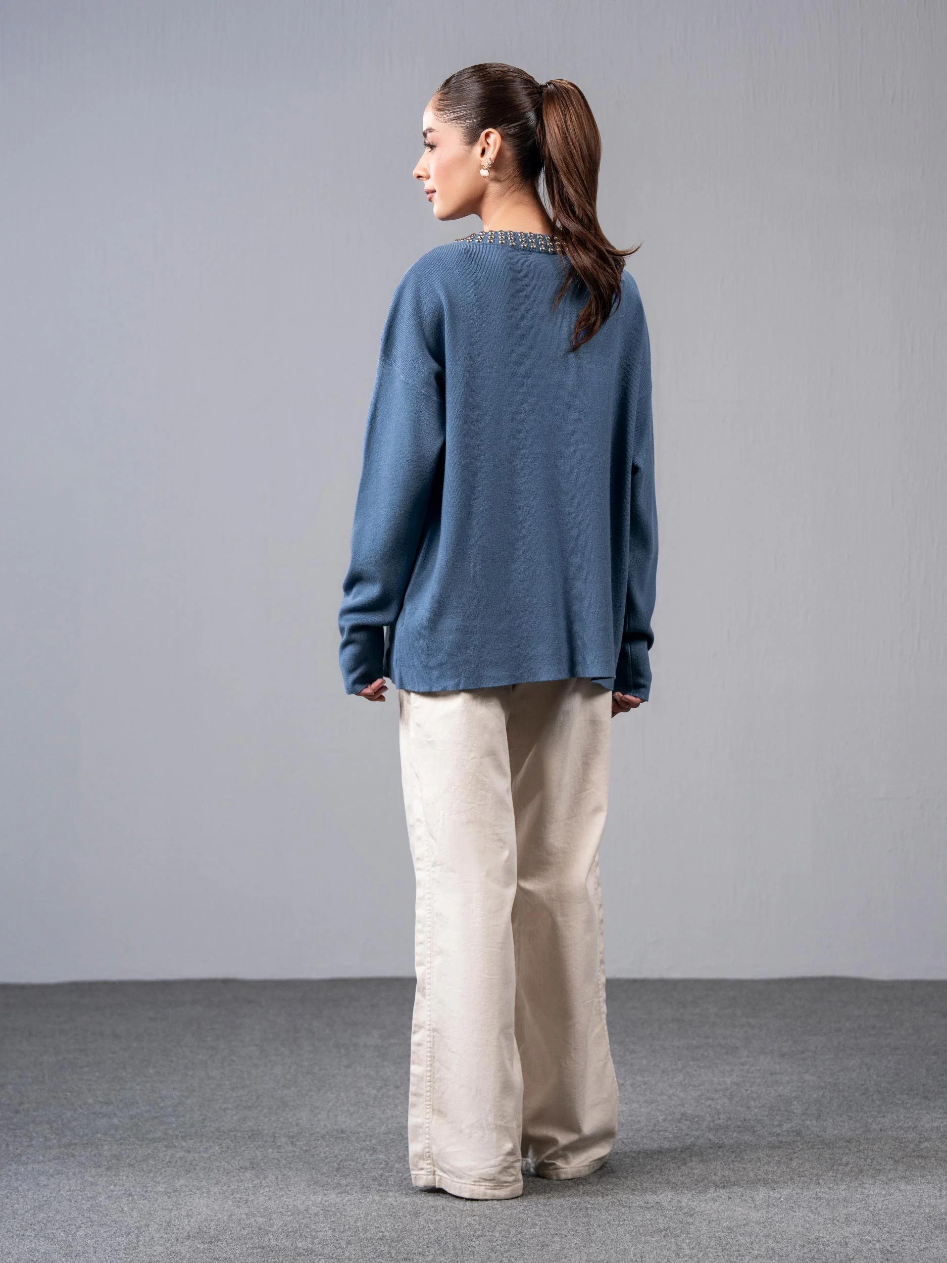 Knitted Sweater - Image 5