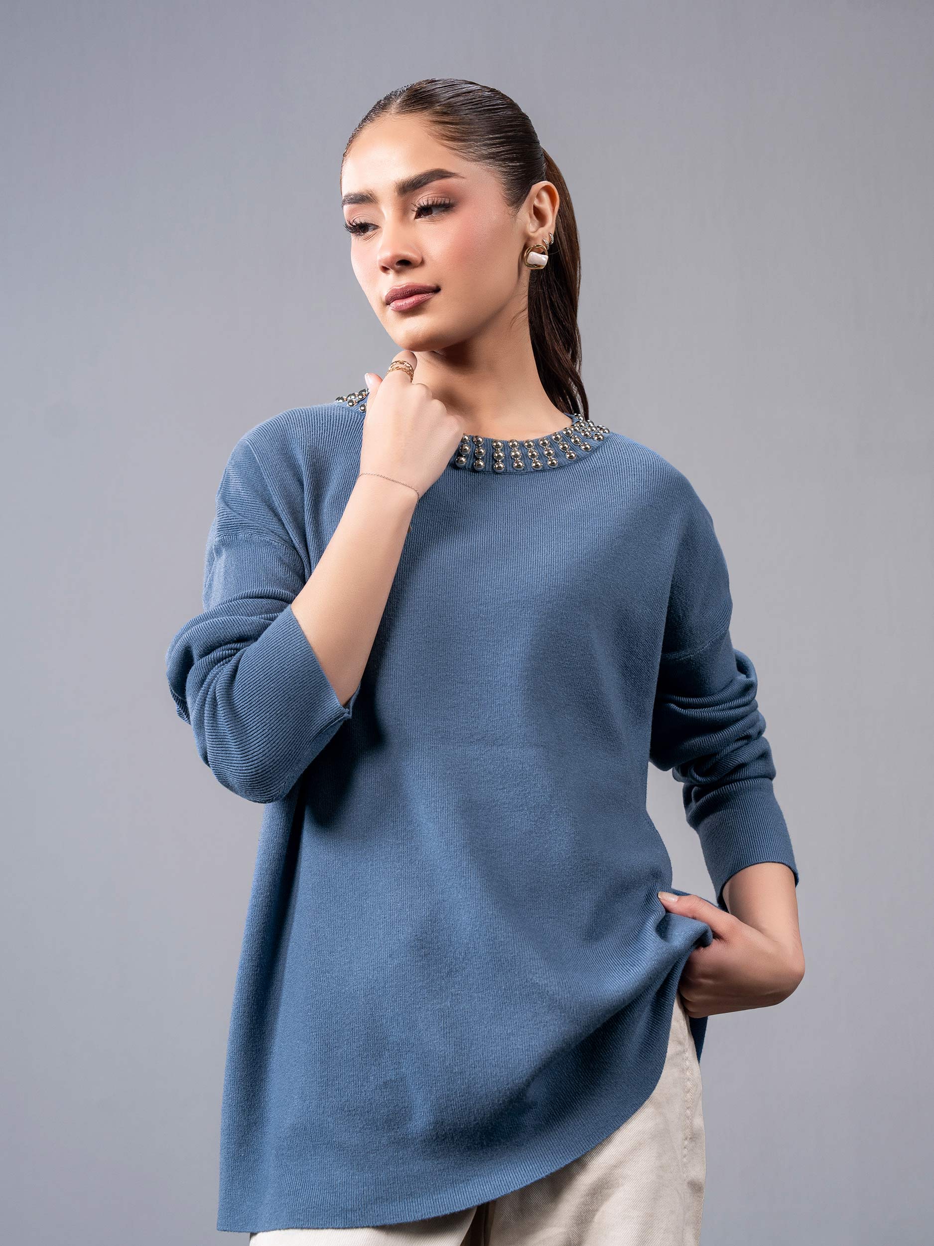 Knitted Sweater - Image 6