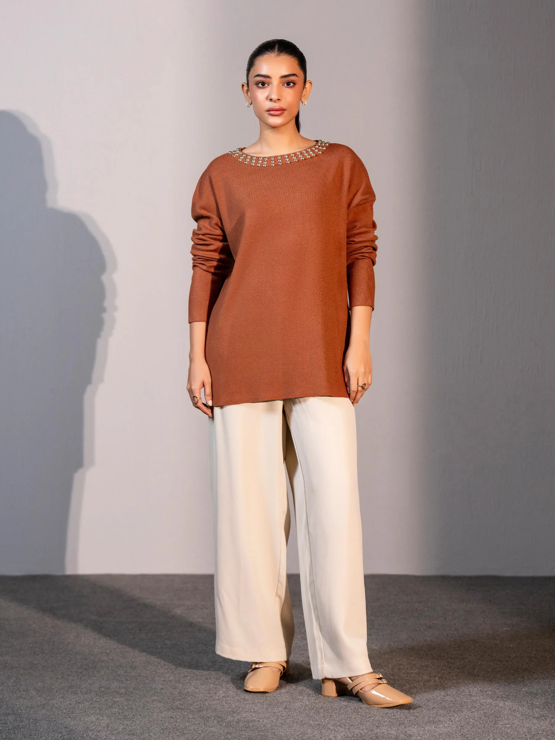 Knitted Sweater - Image 3