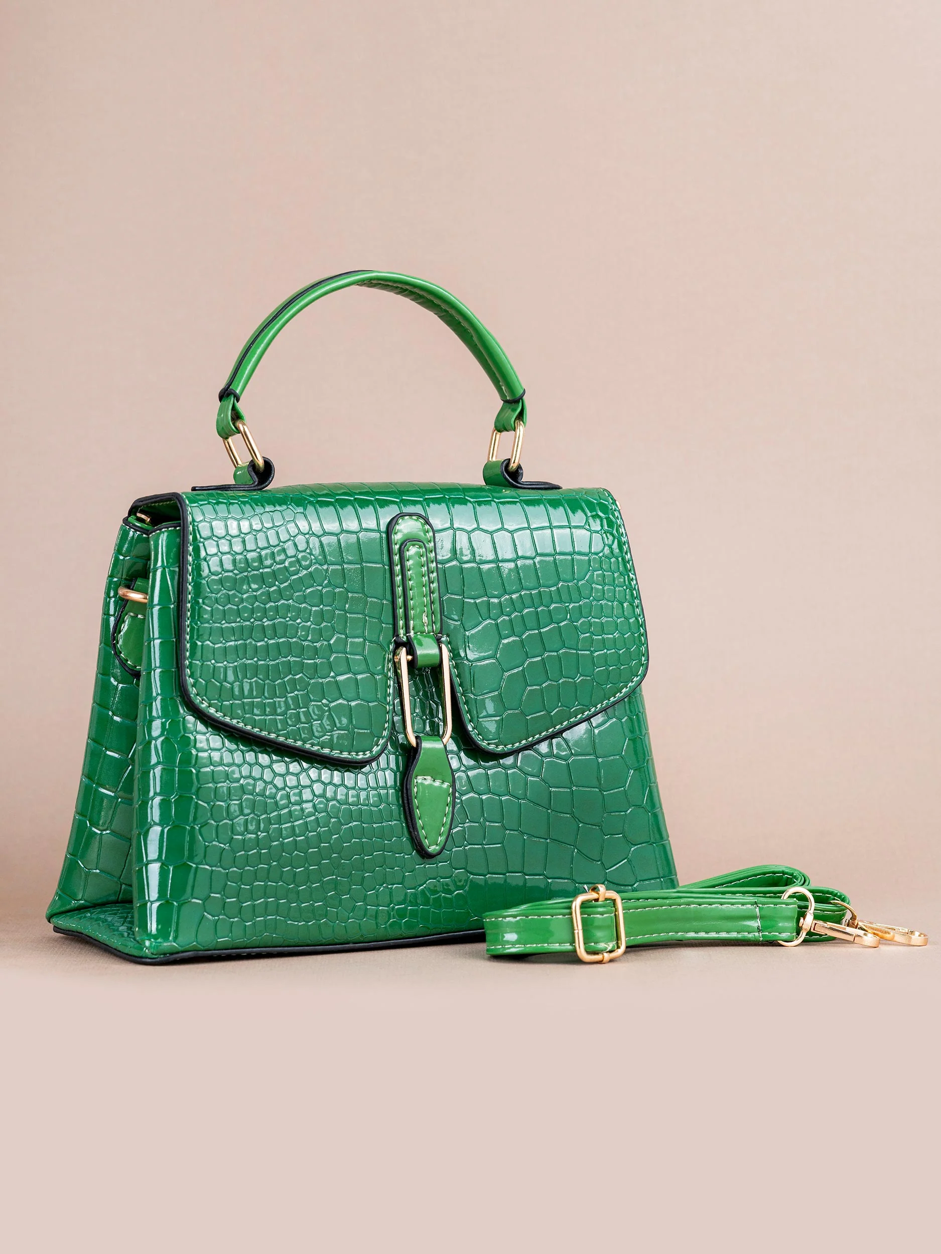 Textured Handbag - Image 2