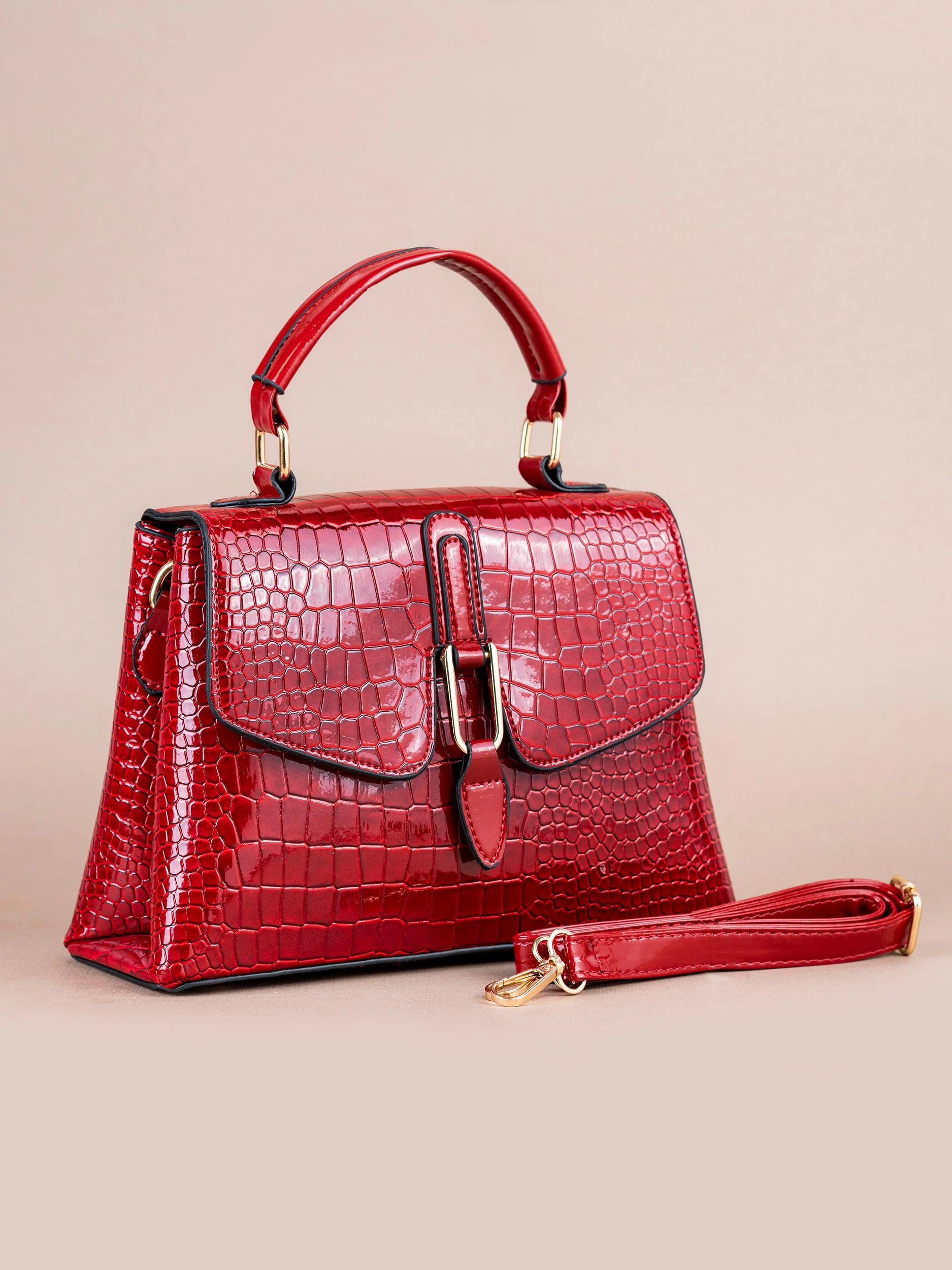Textured Handbag - Image 3