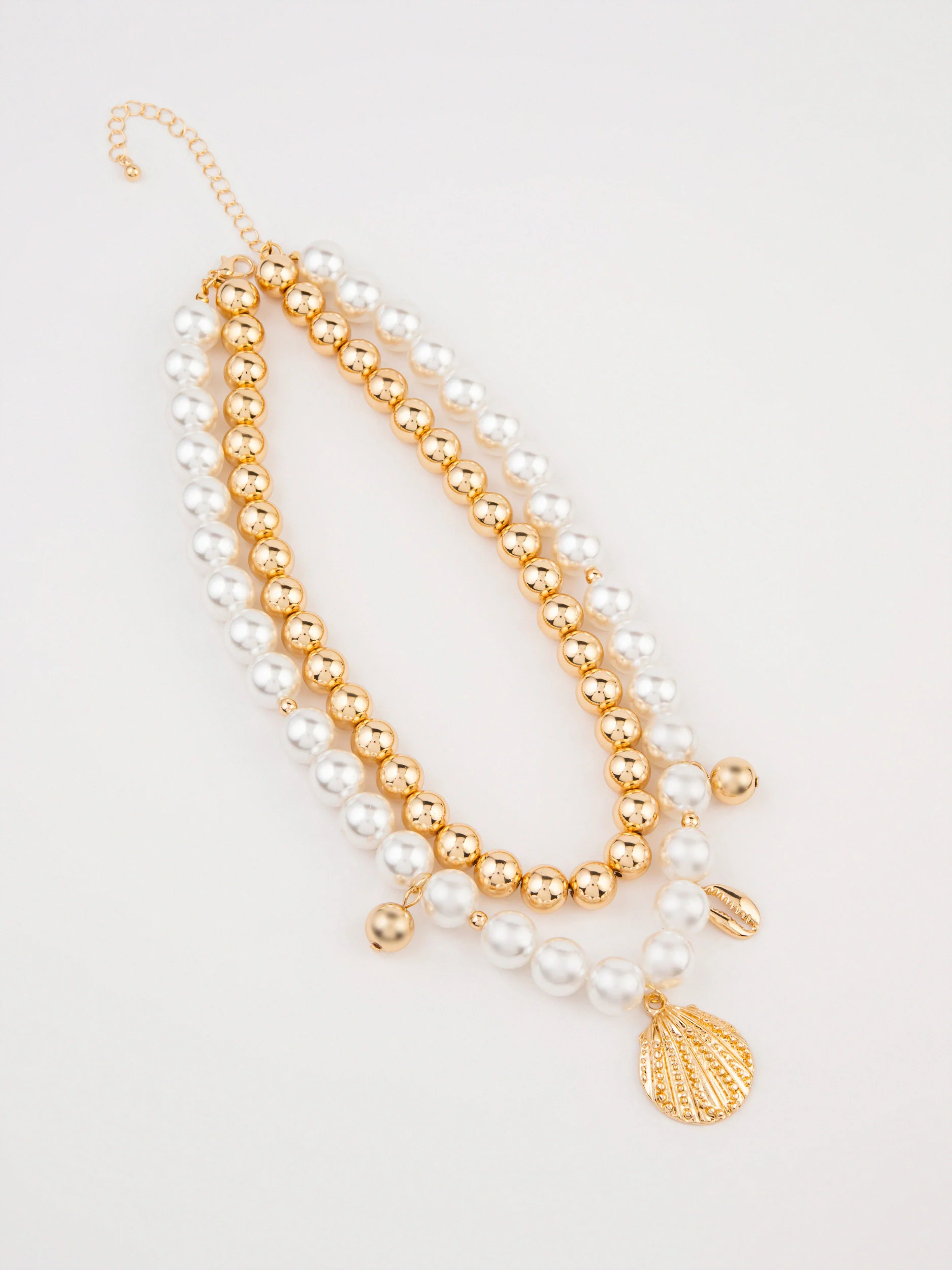 Pearl Beaded Necklace - Image 2