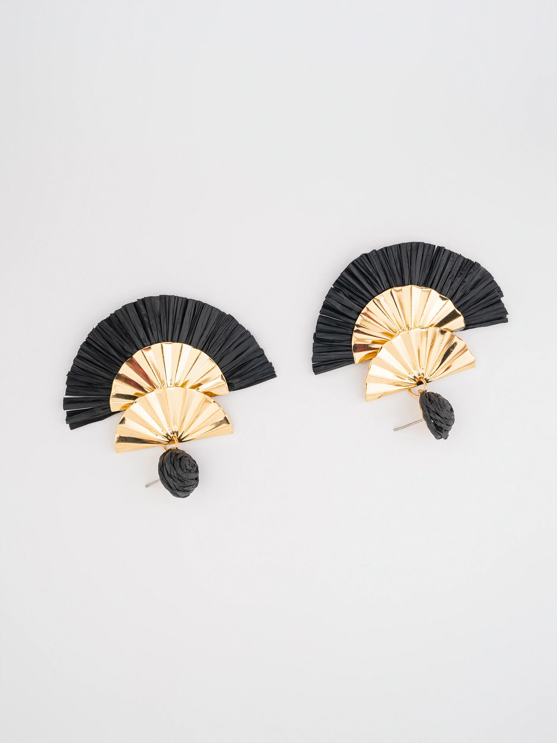 Fan Fringe Earrings - Image 2