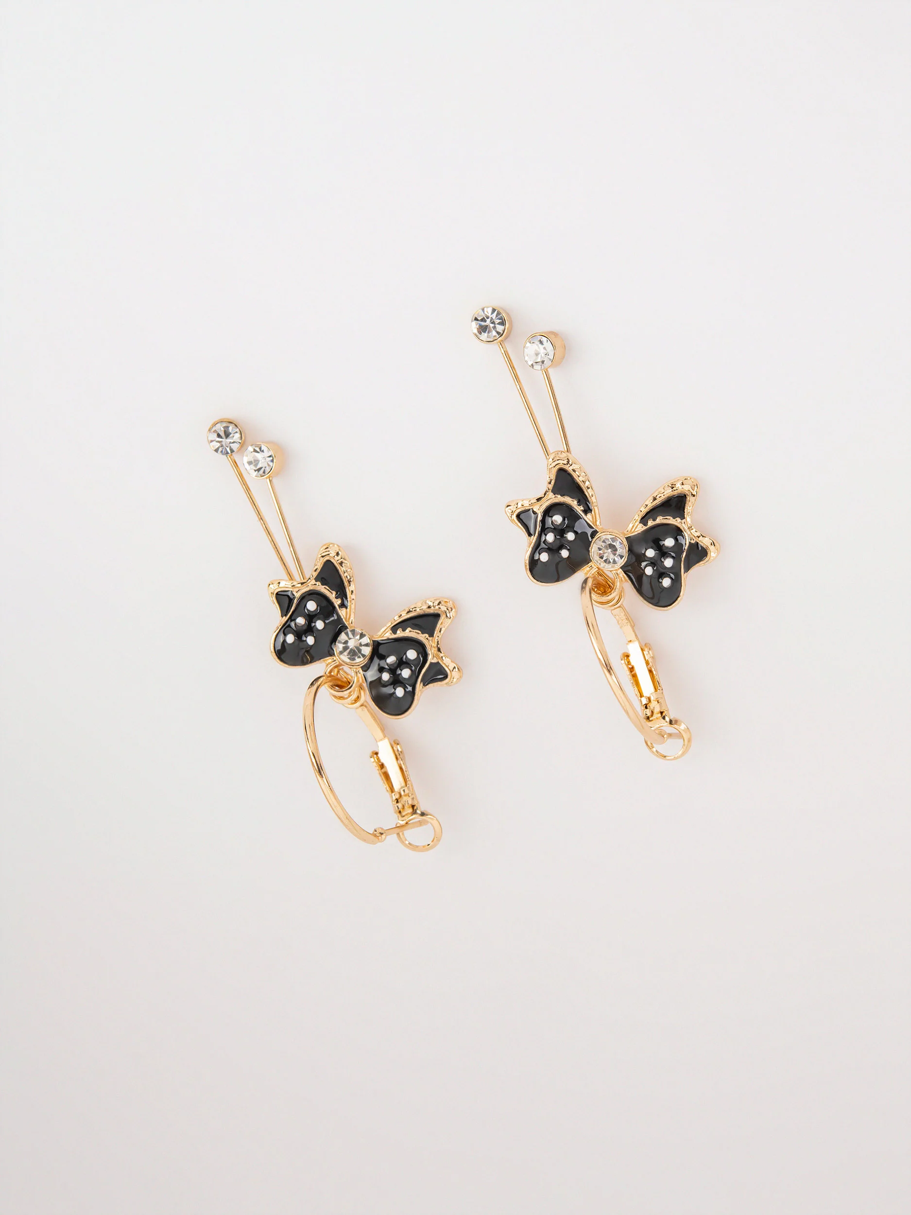 Bow Drop Earrings - Image 2