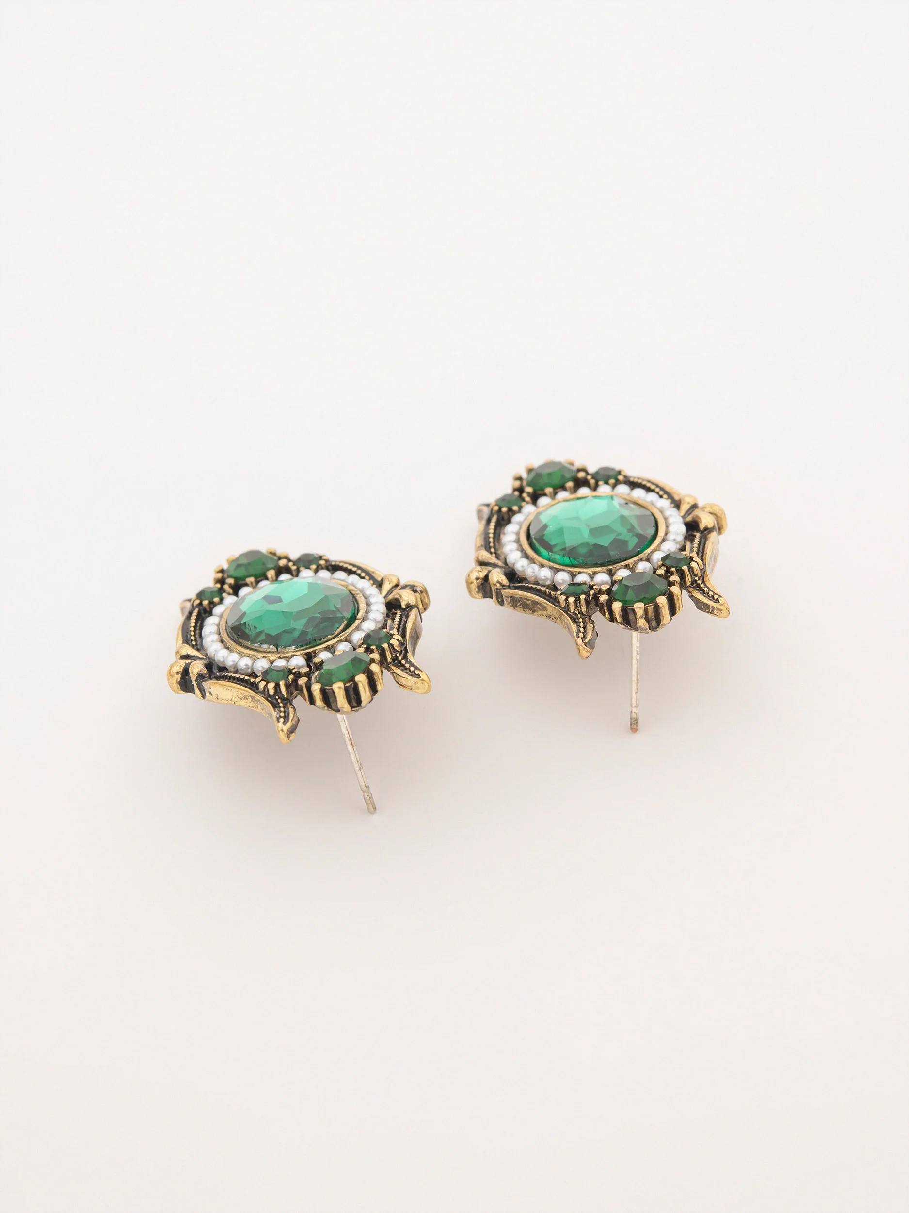 Emerald Studs - Image 2