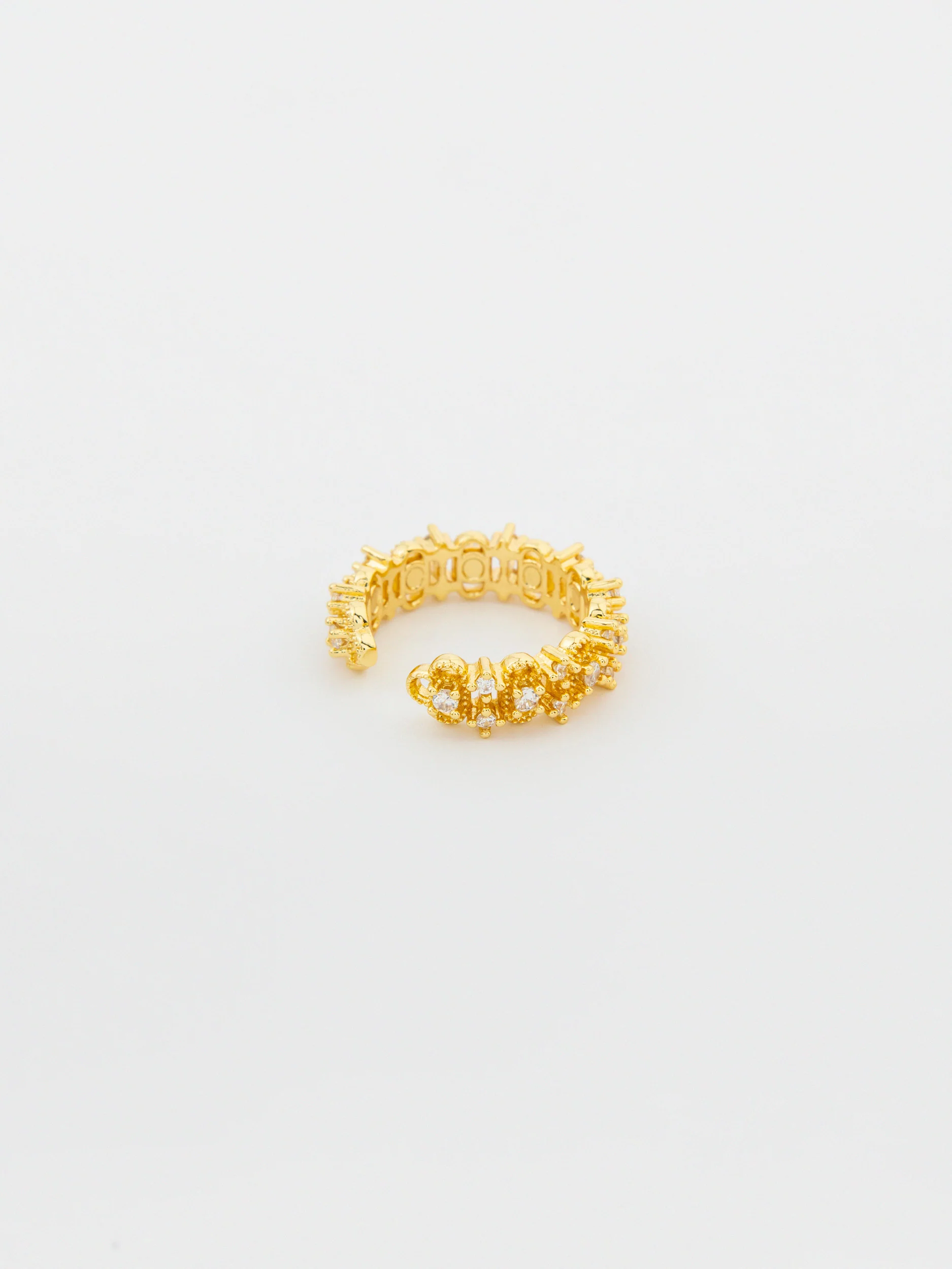 Open Crystal Ring - Image 2