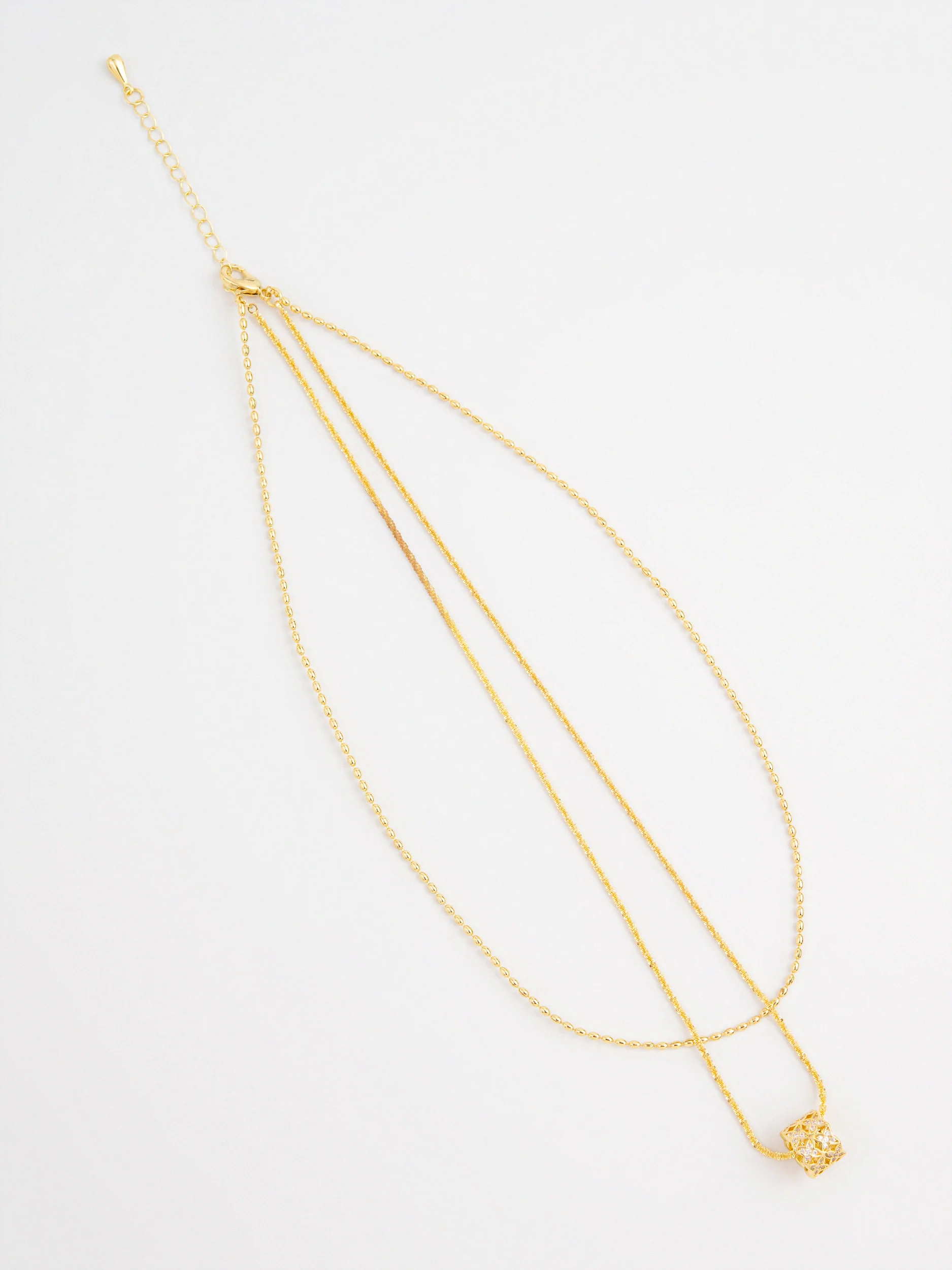 Crystal Drop Necklace - Image 2