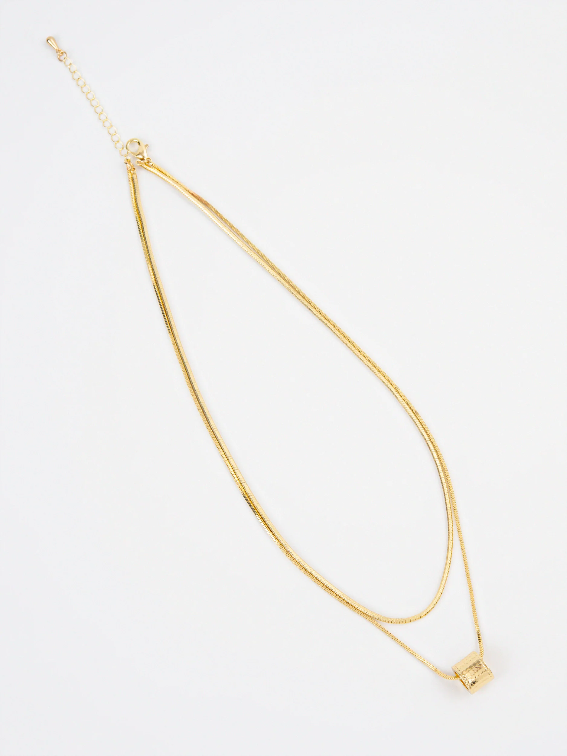 Barrel Pendant Necklace - Image 2