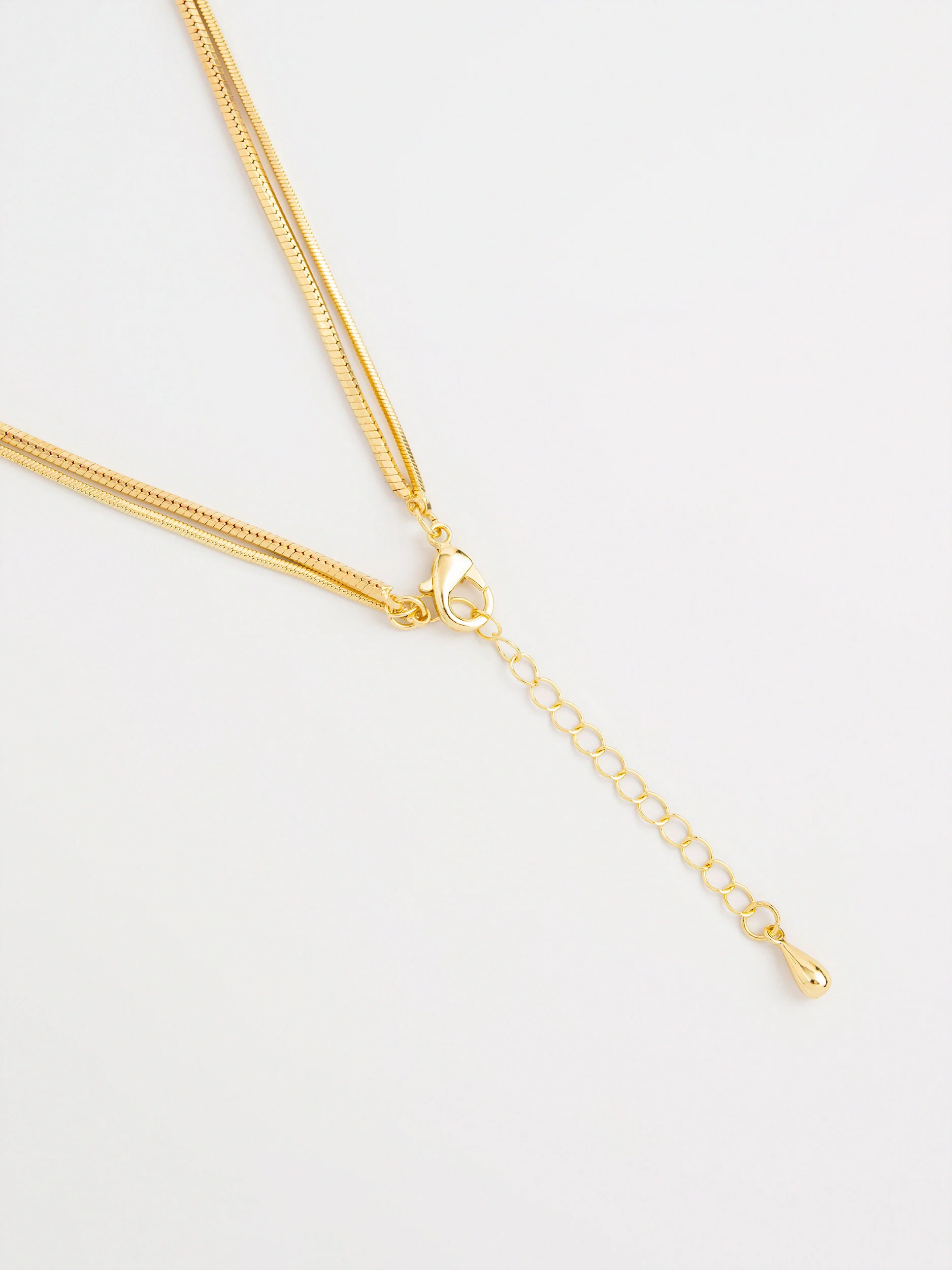 Floral Layered Necklace - Image 3