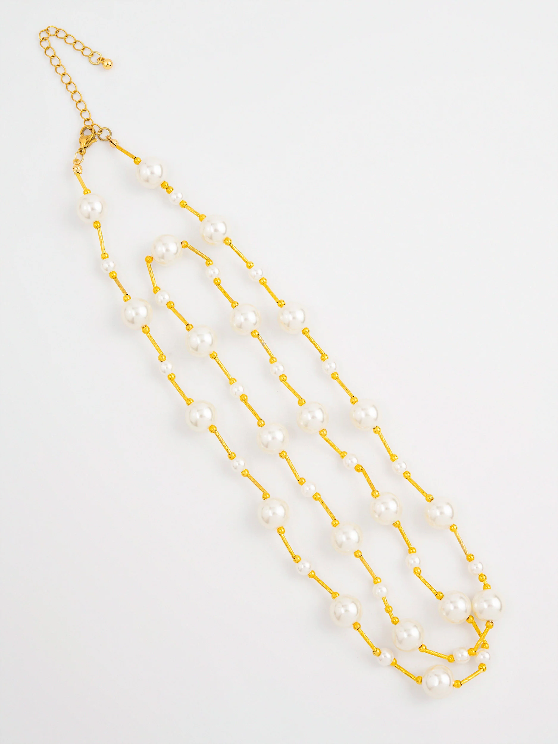 Pearl Chain Necklace - Image 4