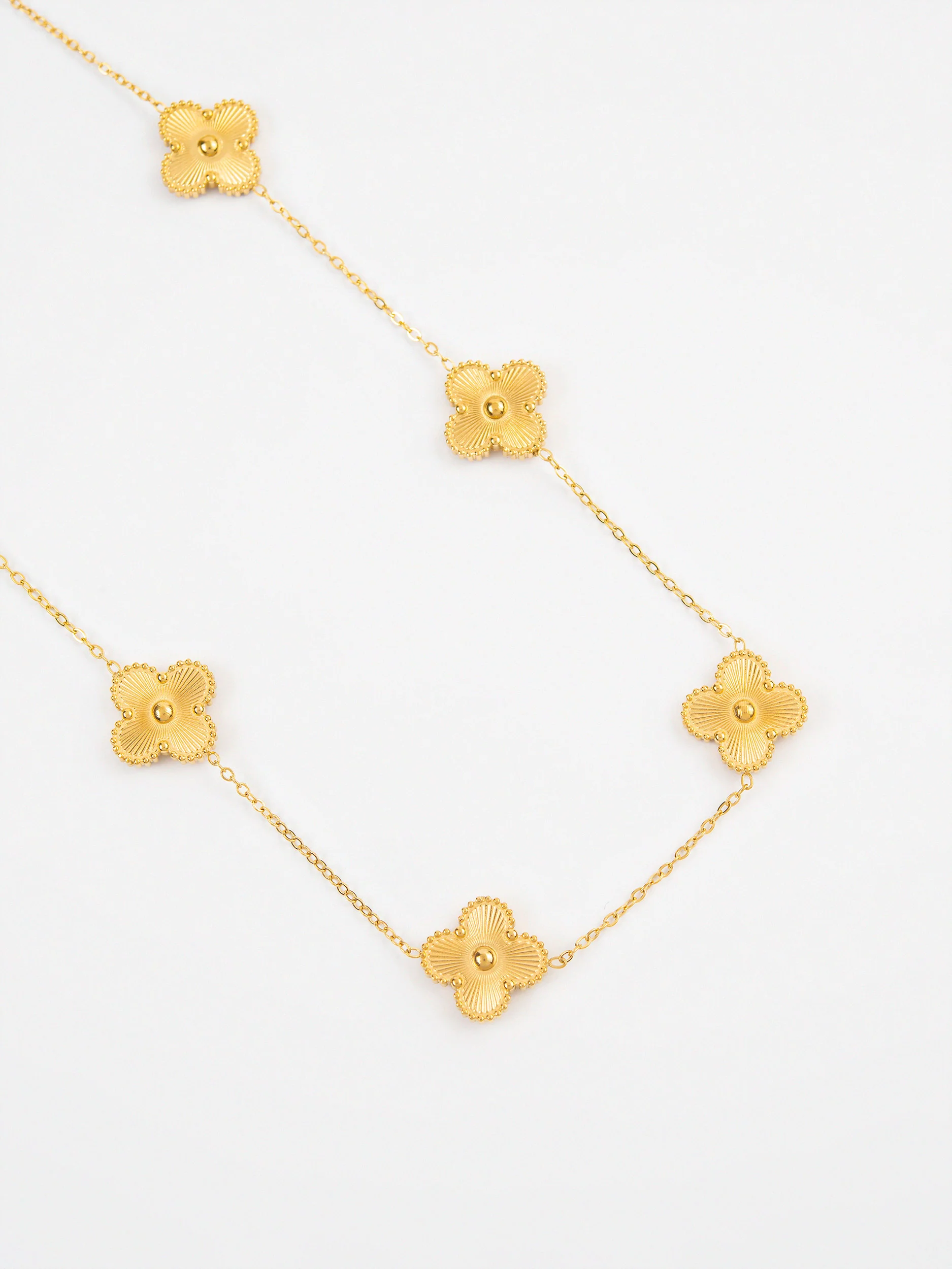 Floral Chain Necklace - Image 2