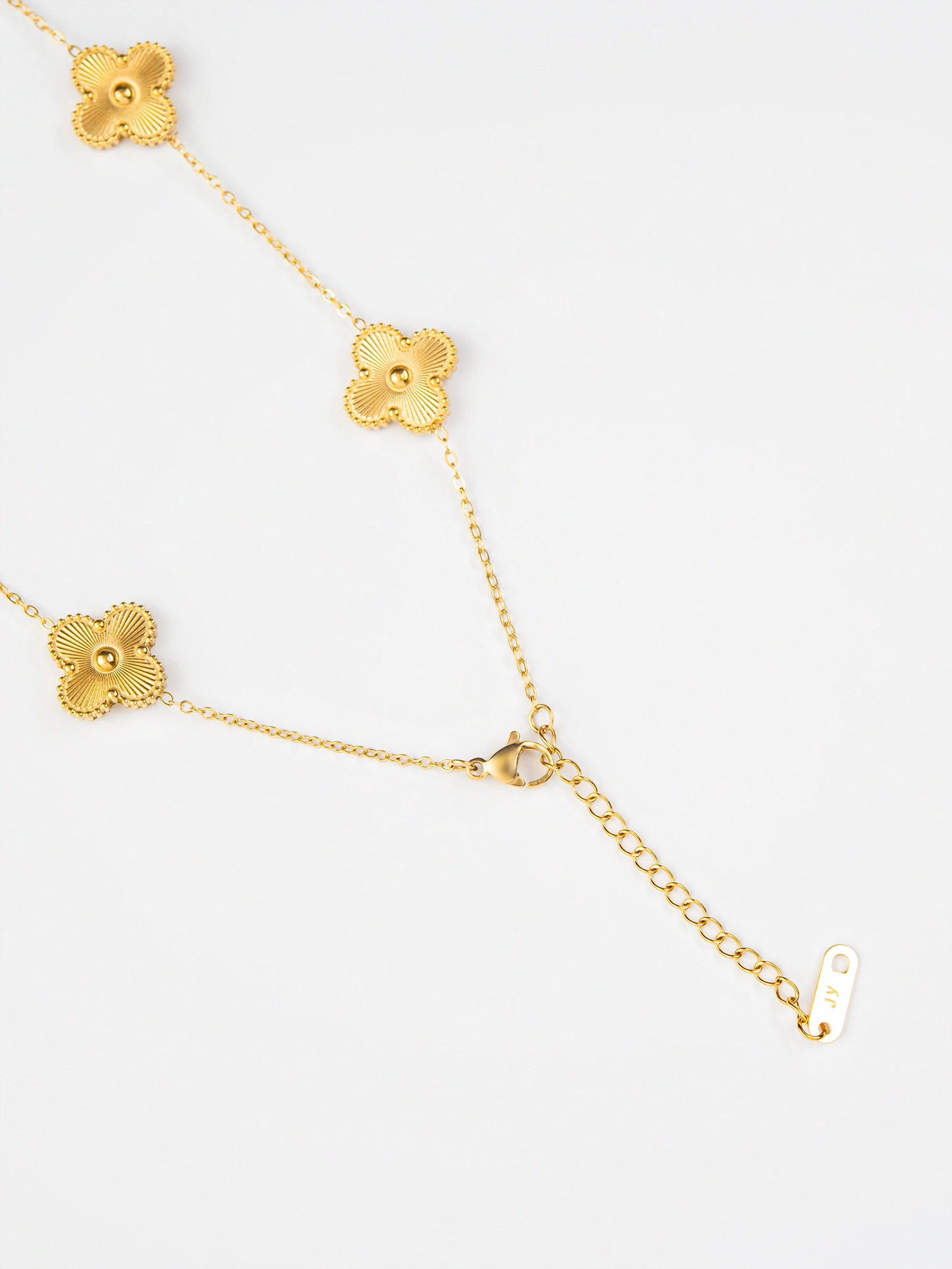 Floral Chain Necklace - Image 3