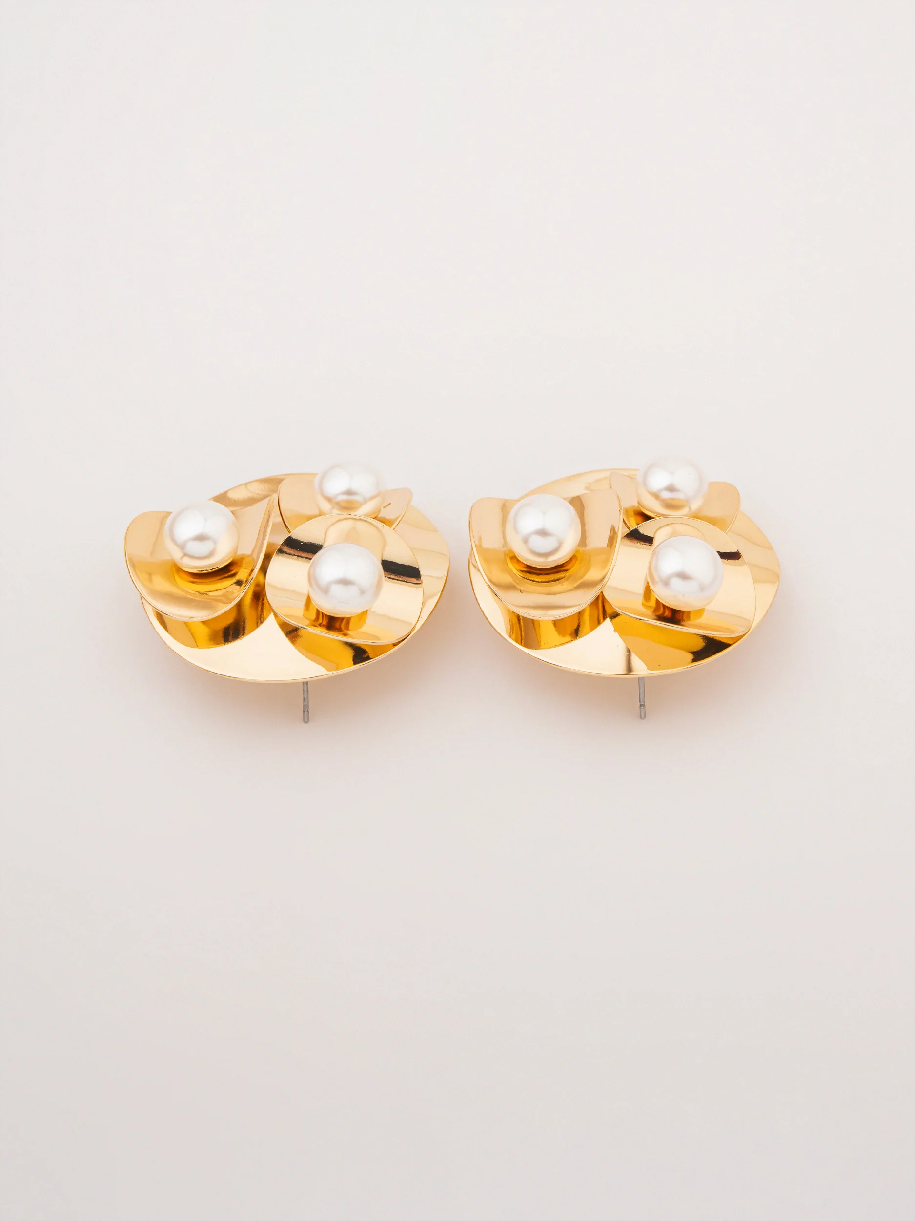 Pearl Cluster Studs - Image 2