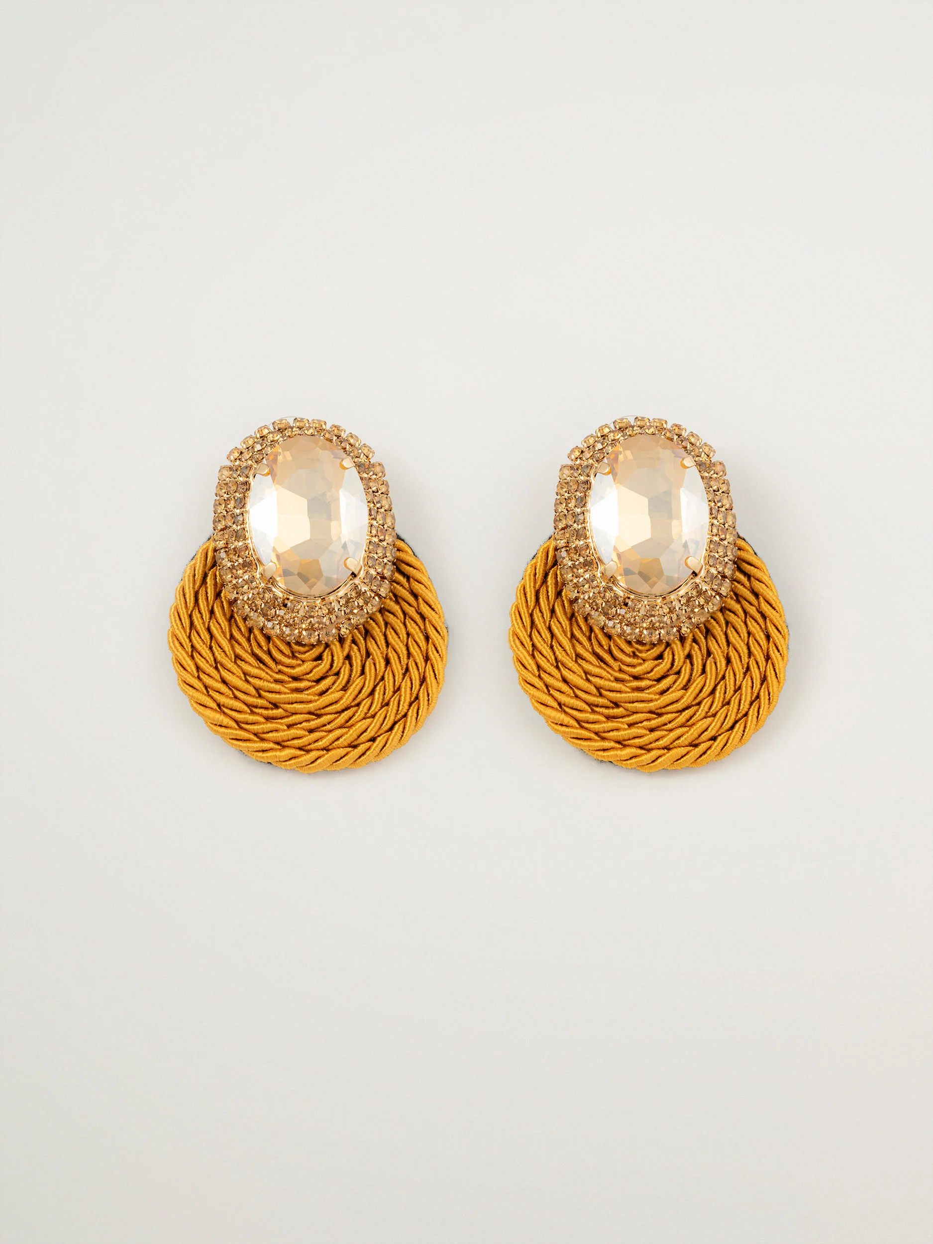 Crystal Rope Earrings - Image 3