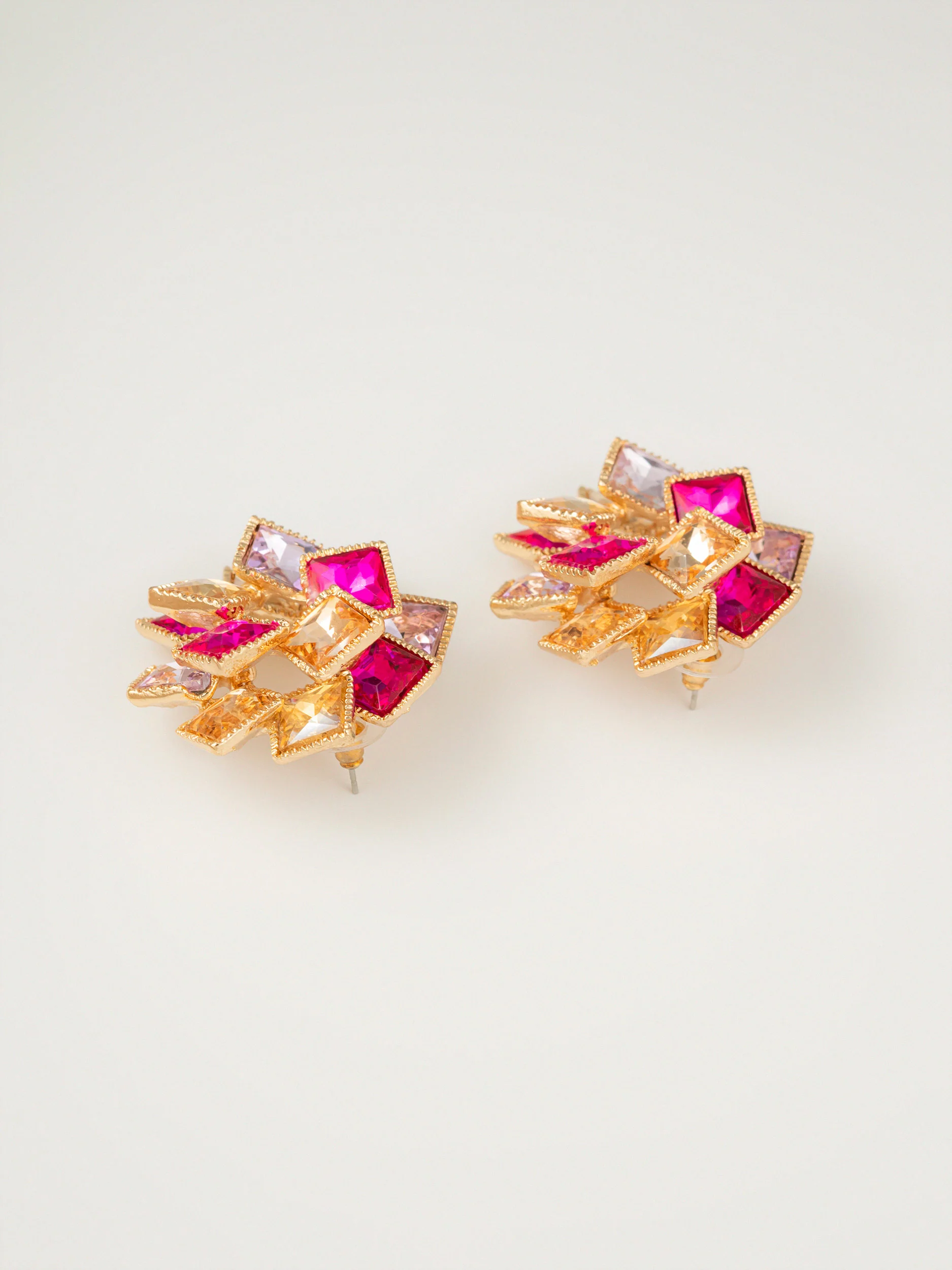 Floral Studs Earrings - Image 2
