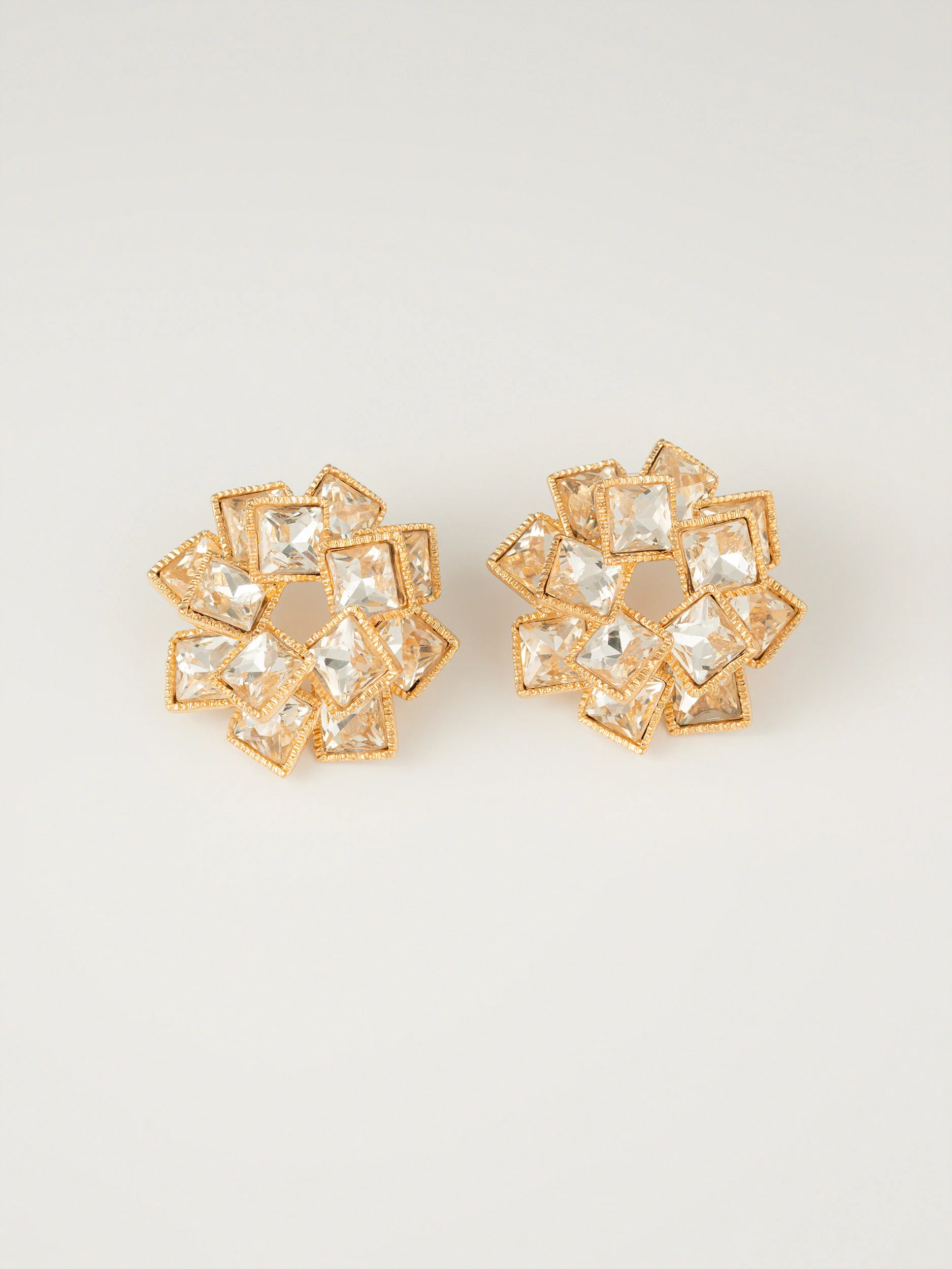 Floral Studs Earrings - Image 3