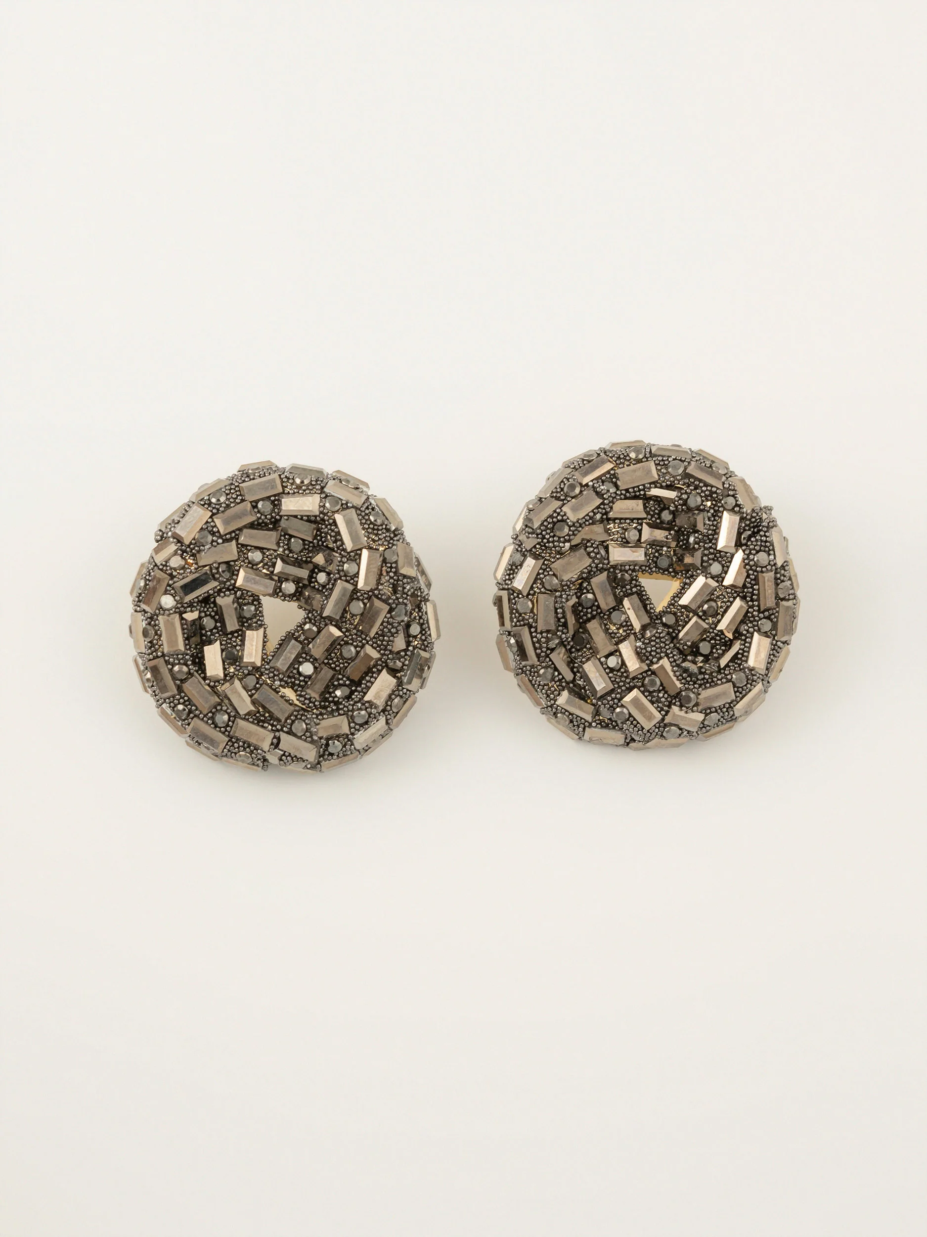 Dome Stud Earrings - Image 3