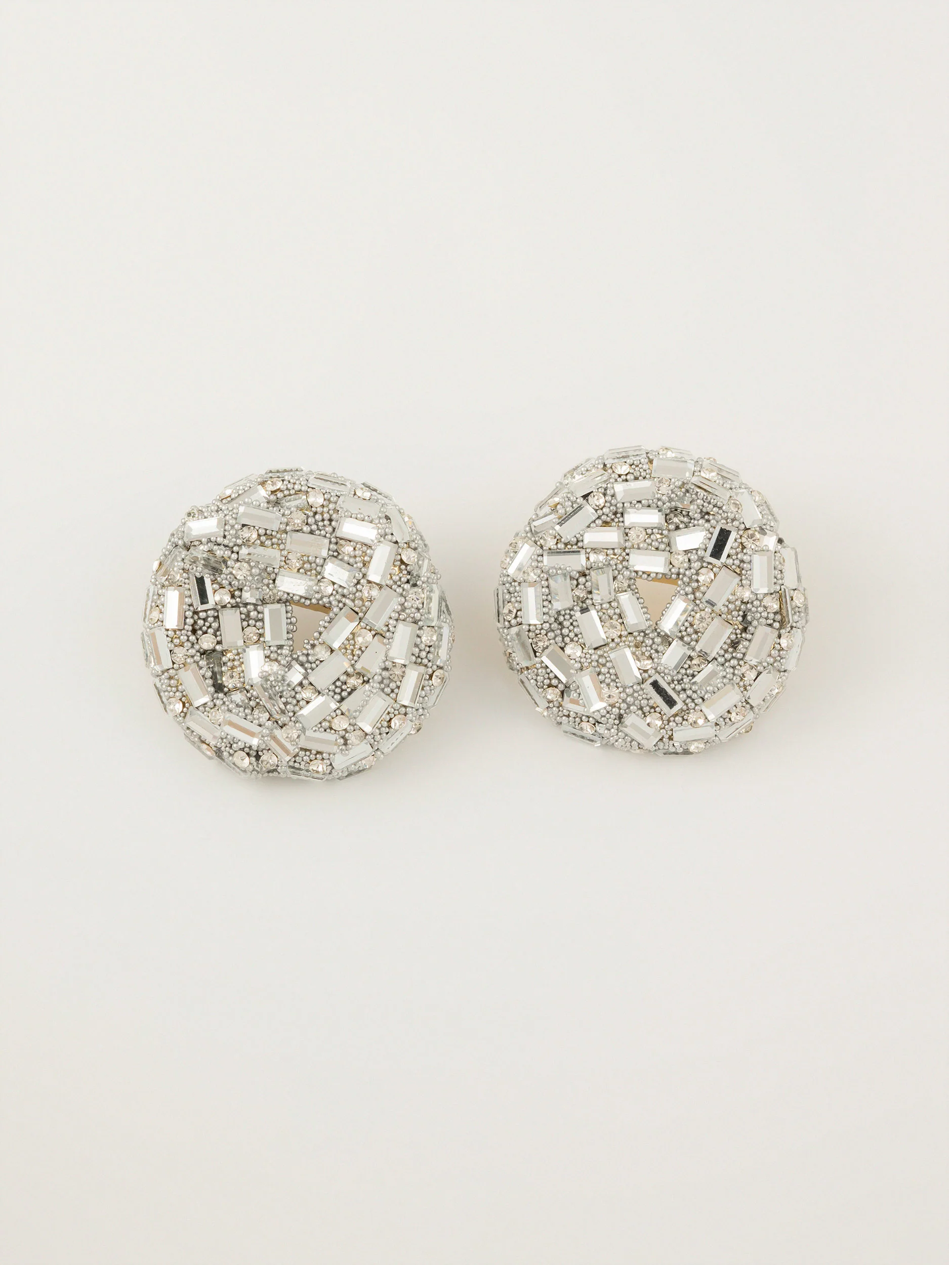 Dome Stud Earrings - Image 3