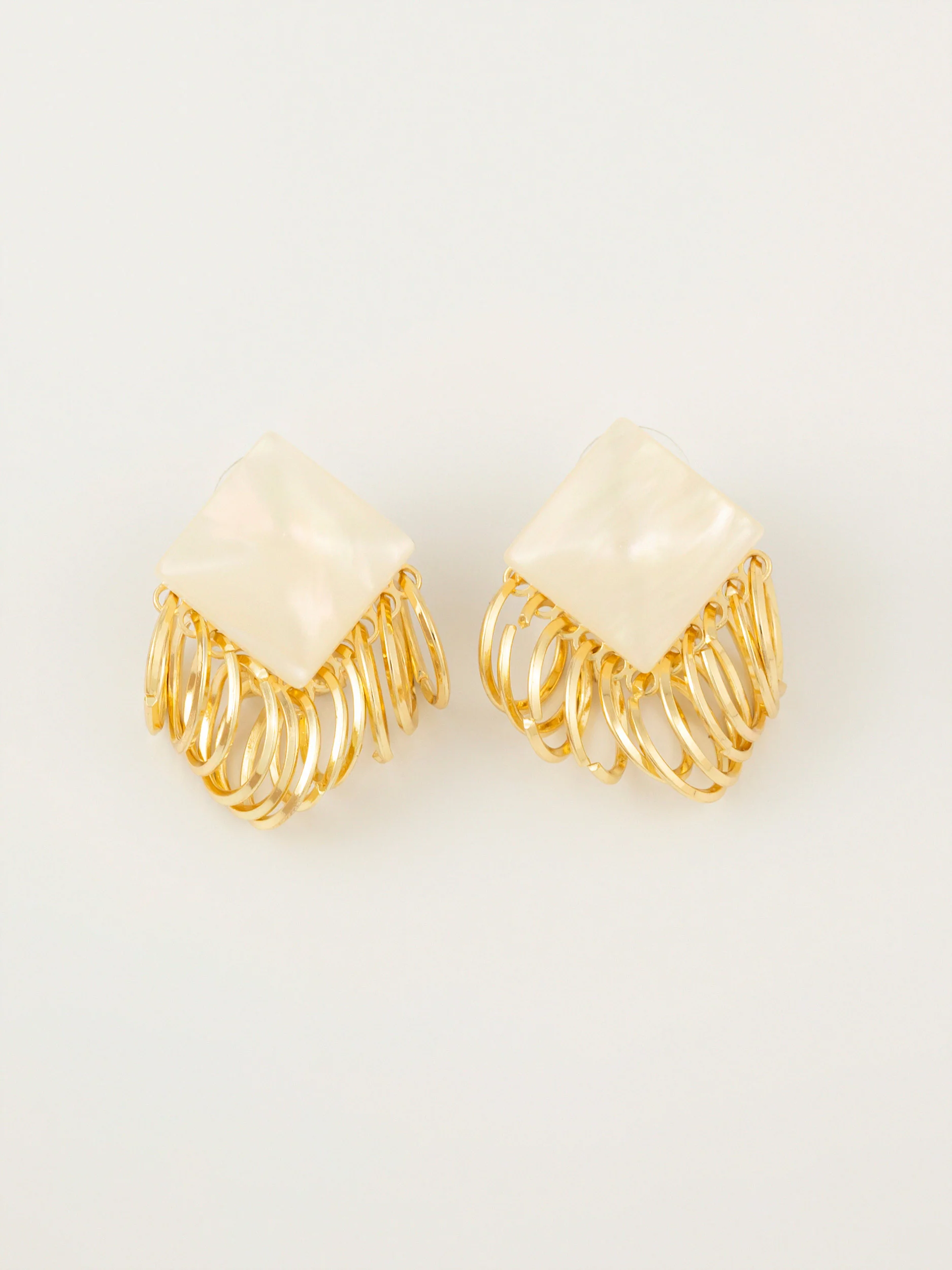 Shell Loop Earrings - Image 3