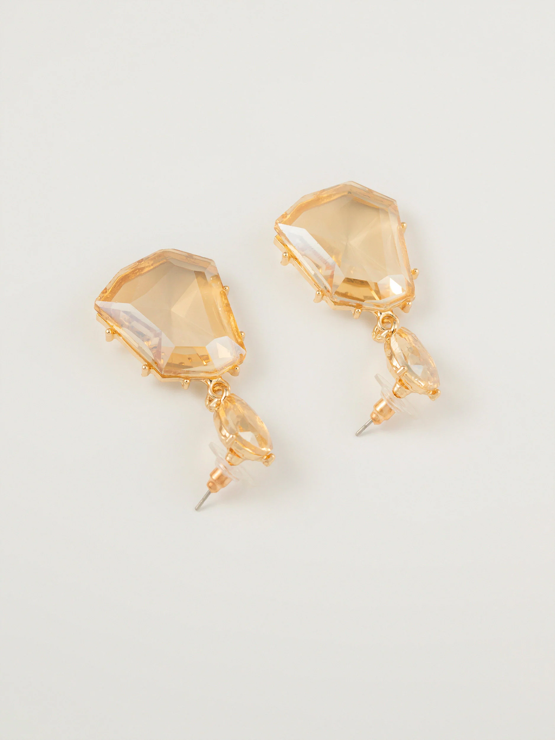 Crystal Drop Earrings - Image 2