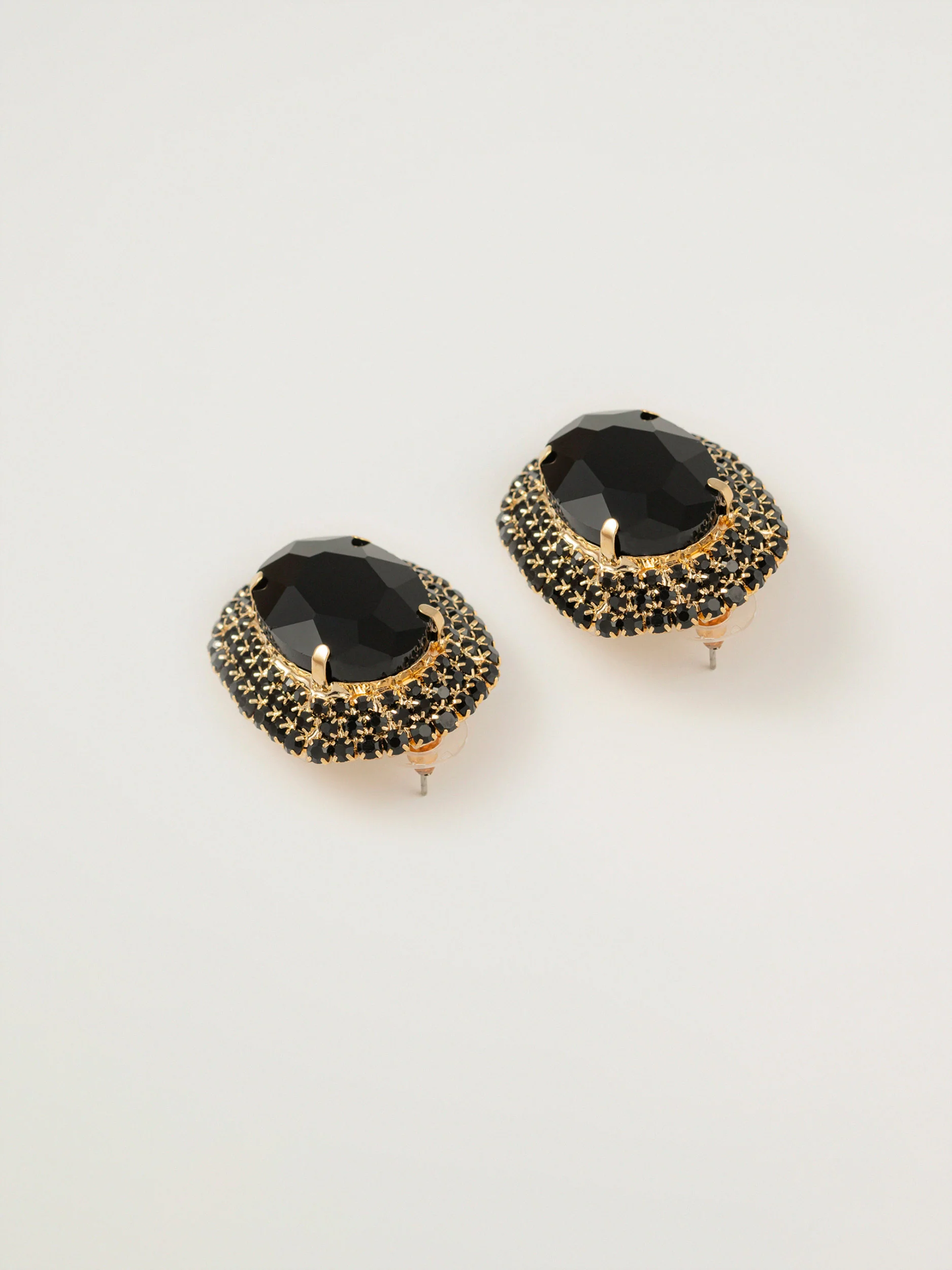 Stone Stud Earrings - Image 2