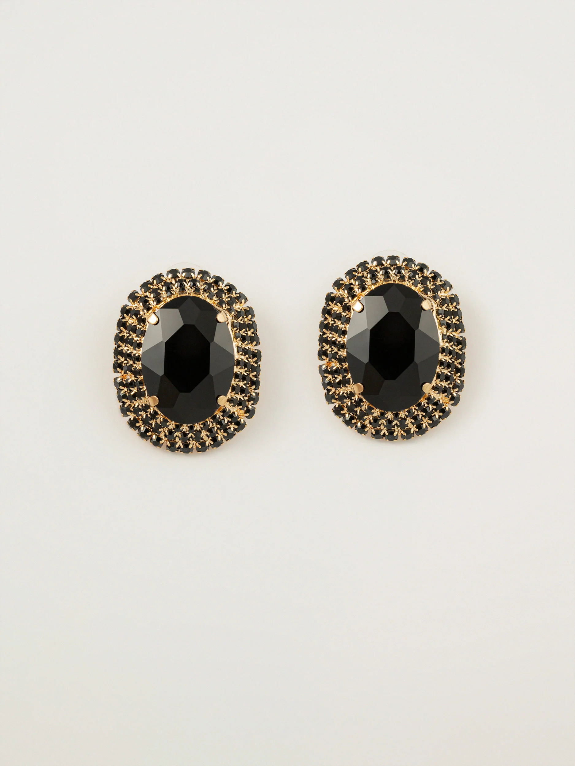 Stone Stud Earrings - Image 3