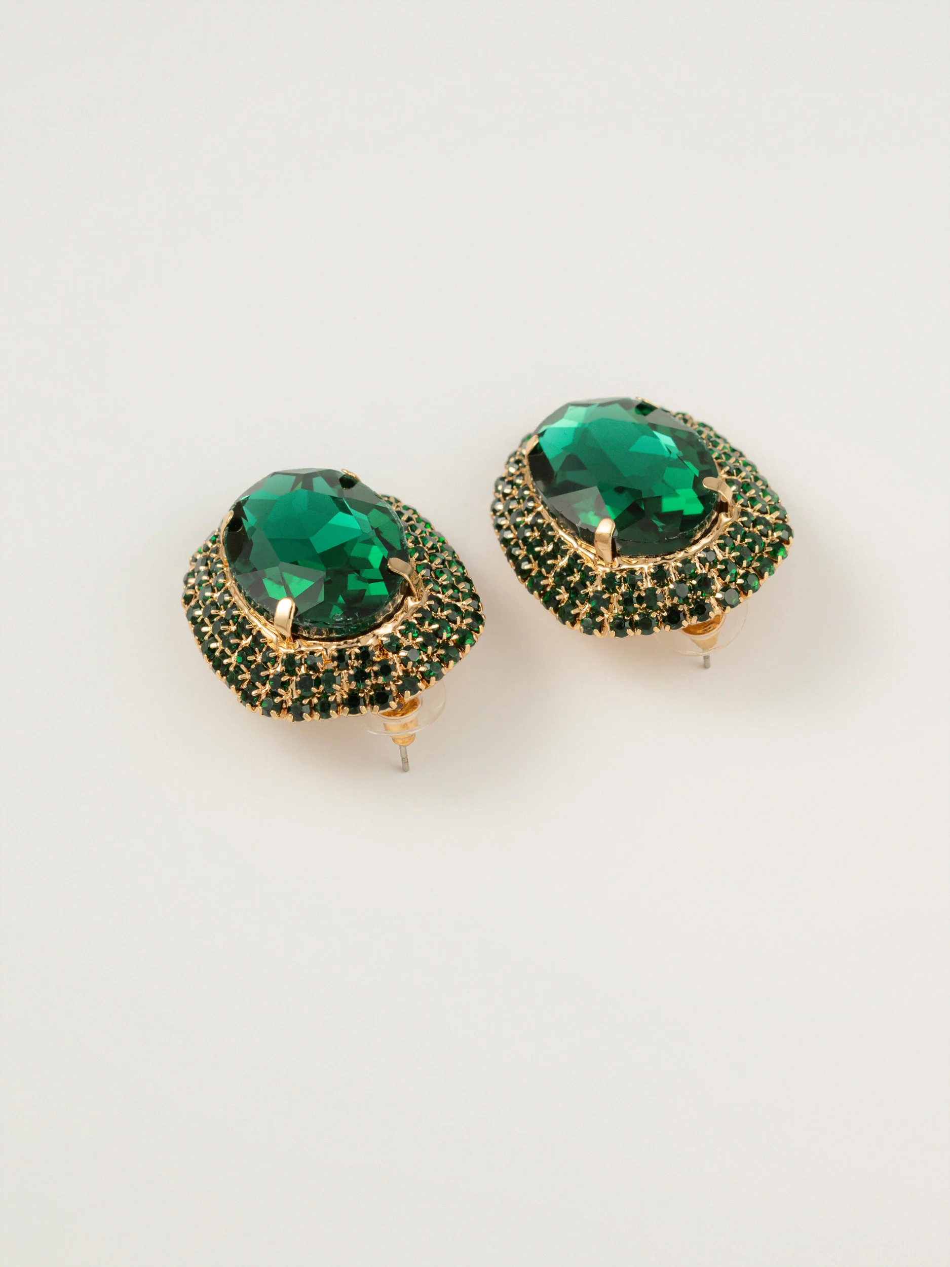 Stone Stud Earrings - Image 2