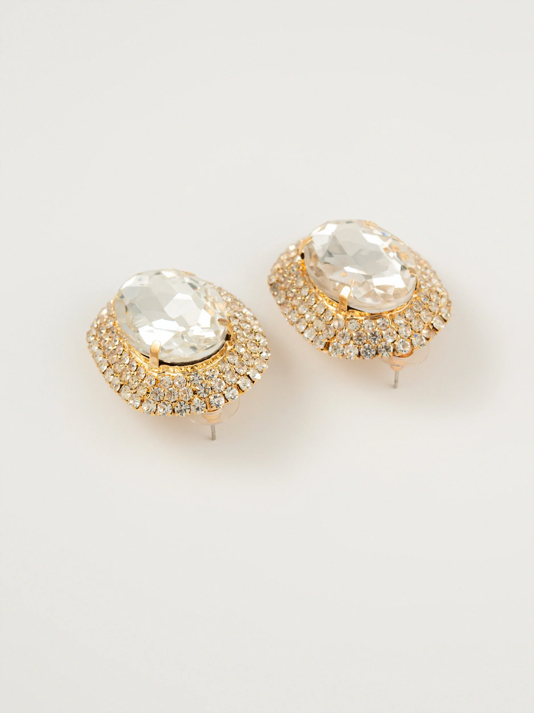 Stone Stud Earrings - Image 2