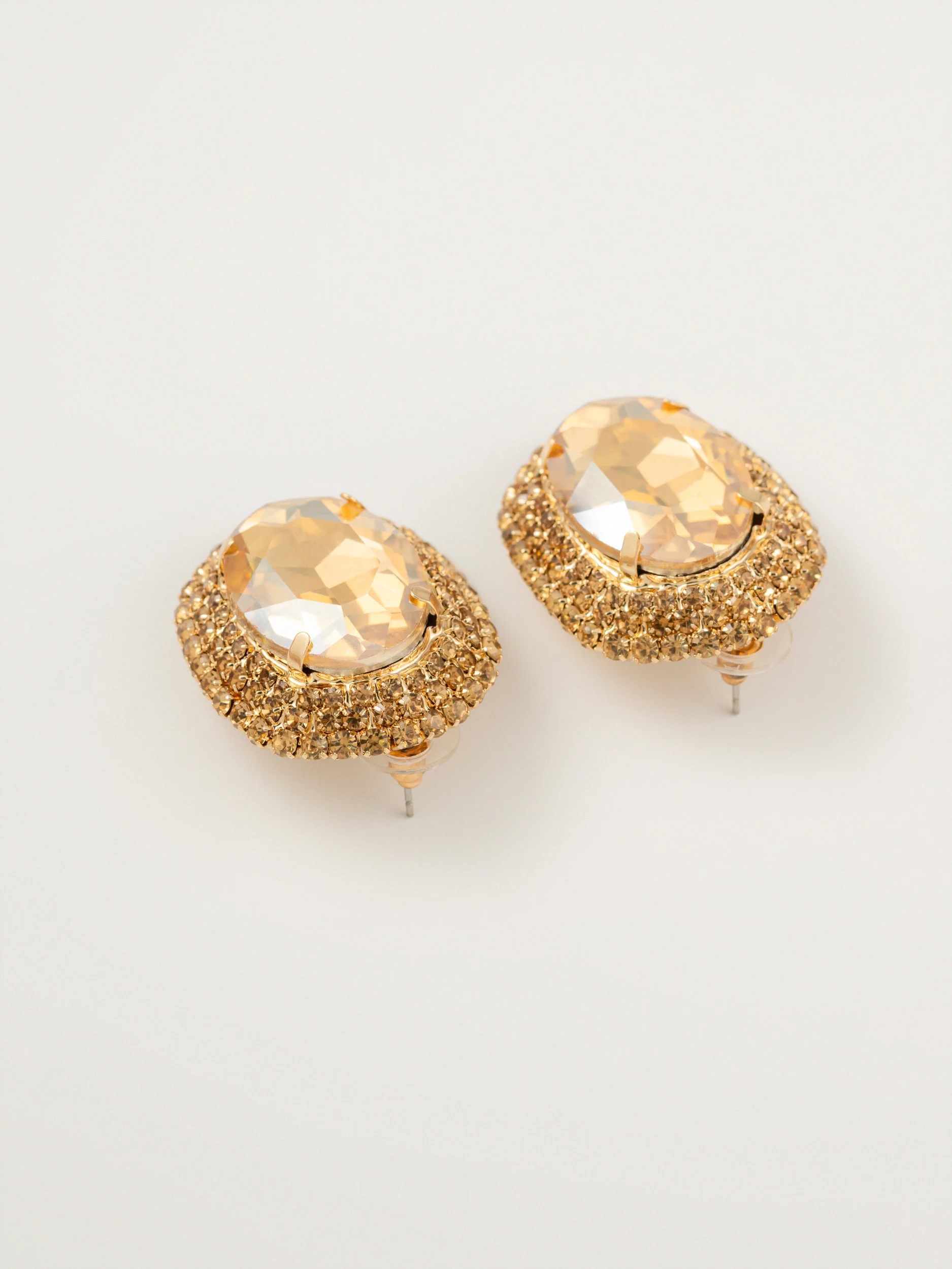 Stone Stud Earrings - Image 2