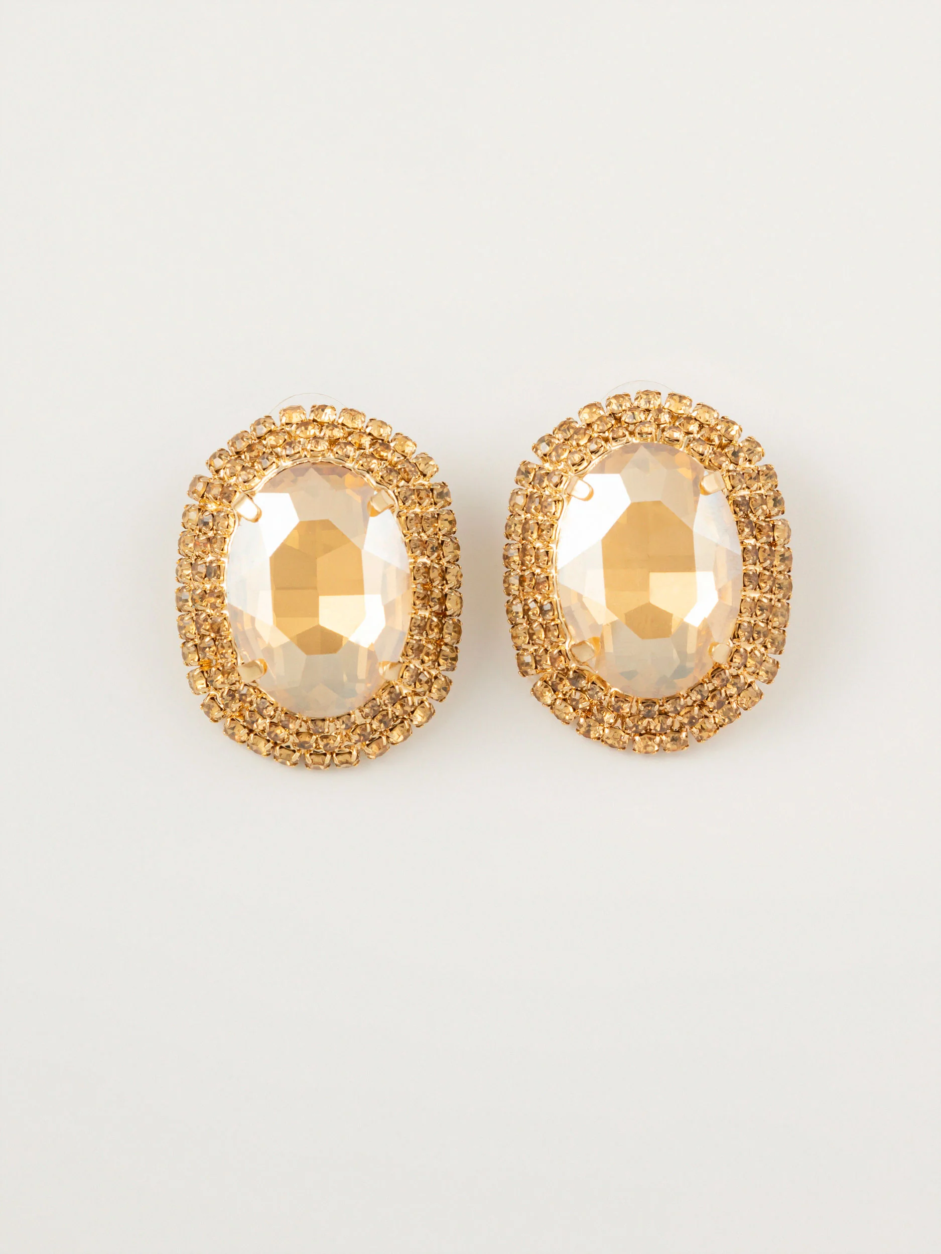Stone Stud Earrings - Image 3