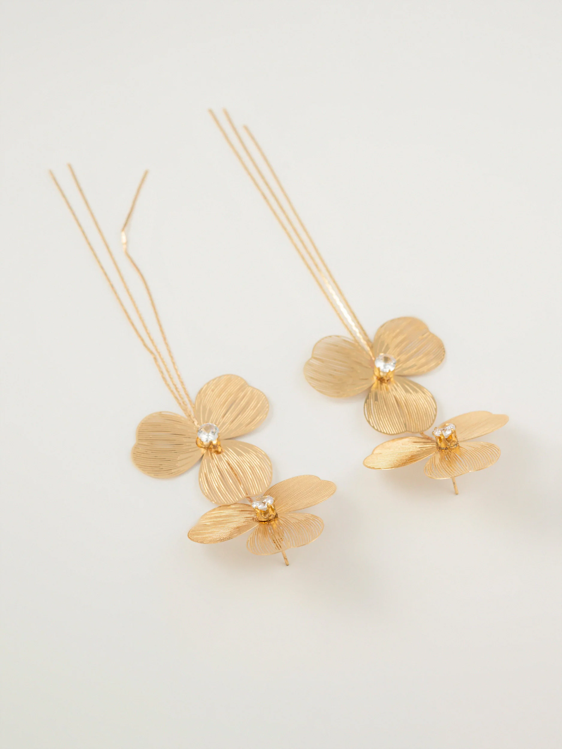 Floral Tassel Earrings - Image 2