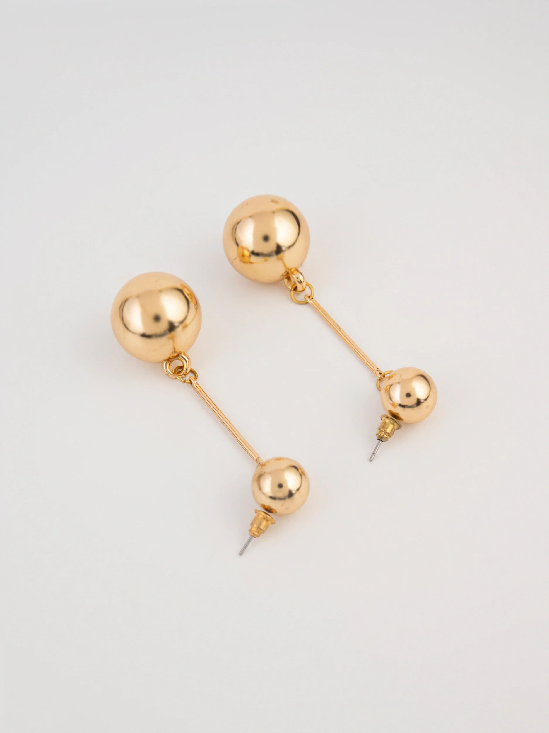 Ball Drop Earrings - Image 2