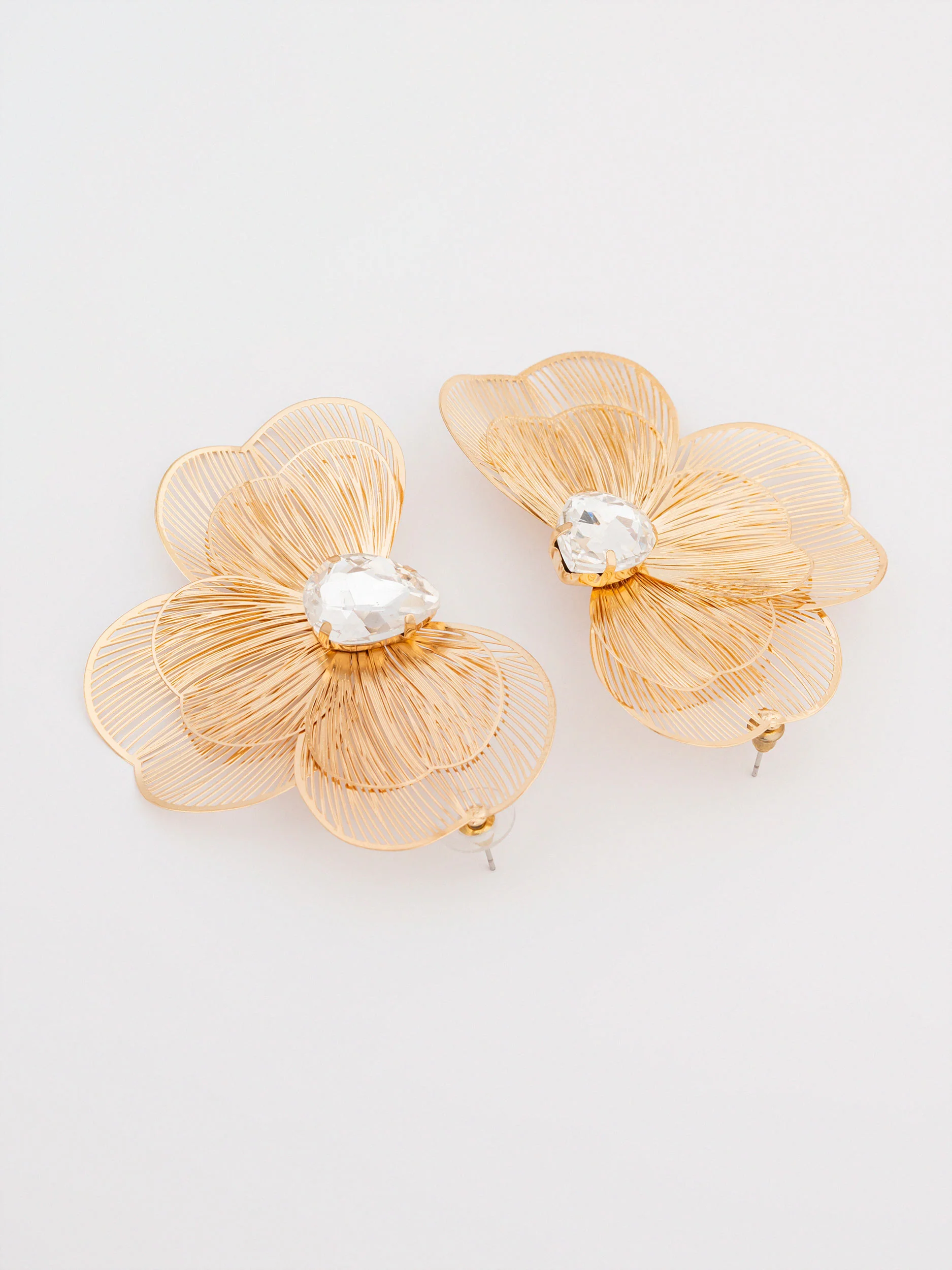 Filigree Floral Studs - Image 2