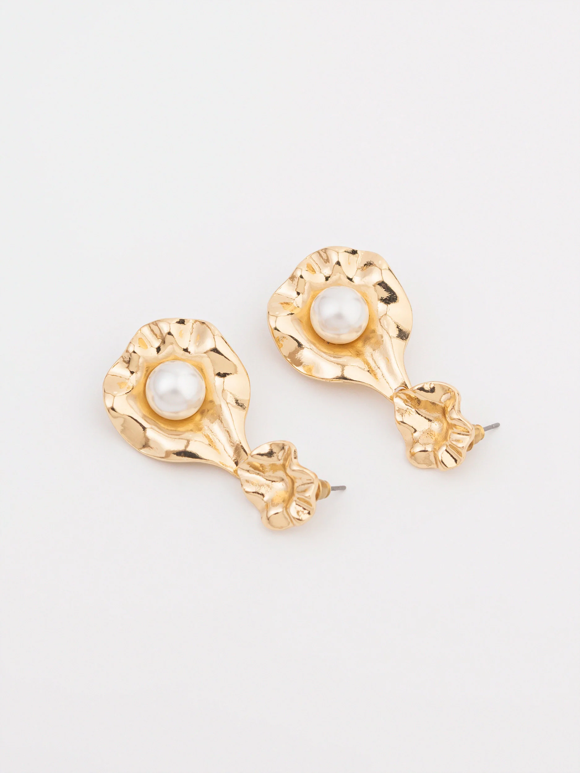 Hammered Earrings - Image 2