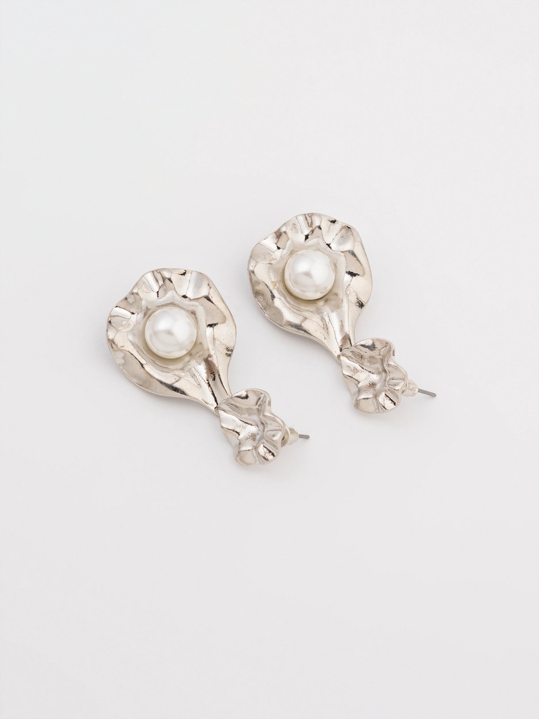 Hammered Earrings - Image 2